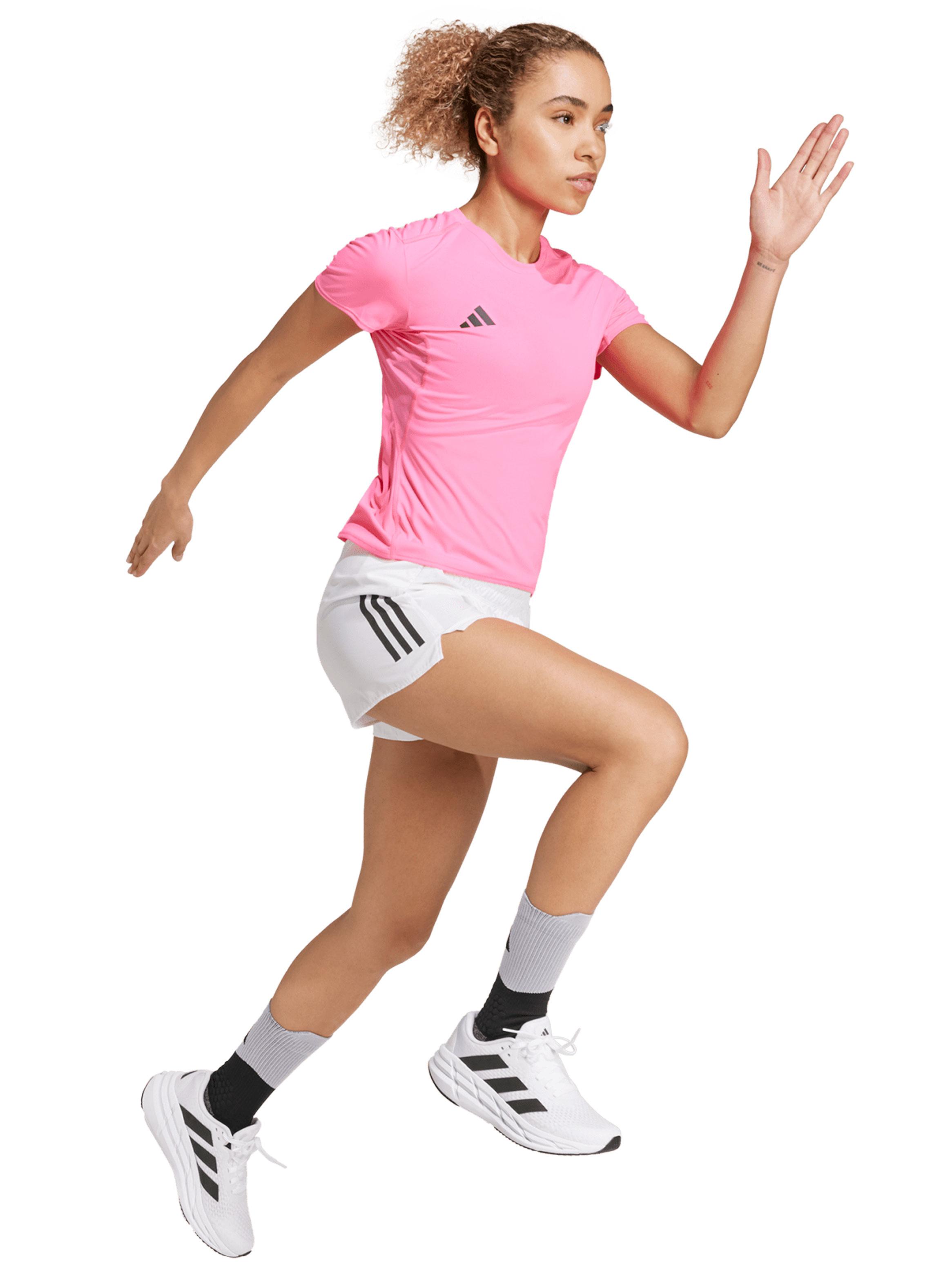 Polera Runner Adizero E Tee  -4