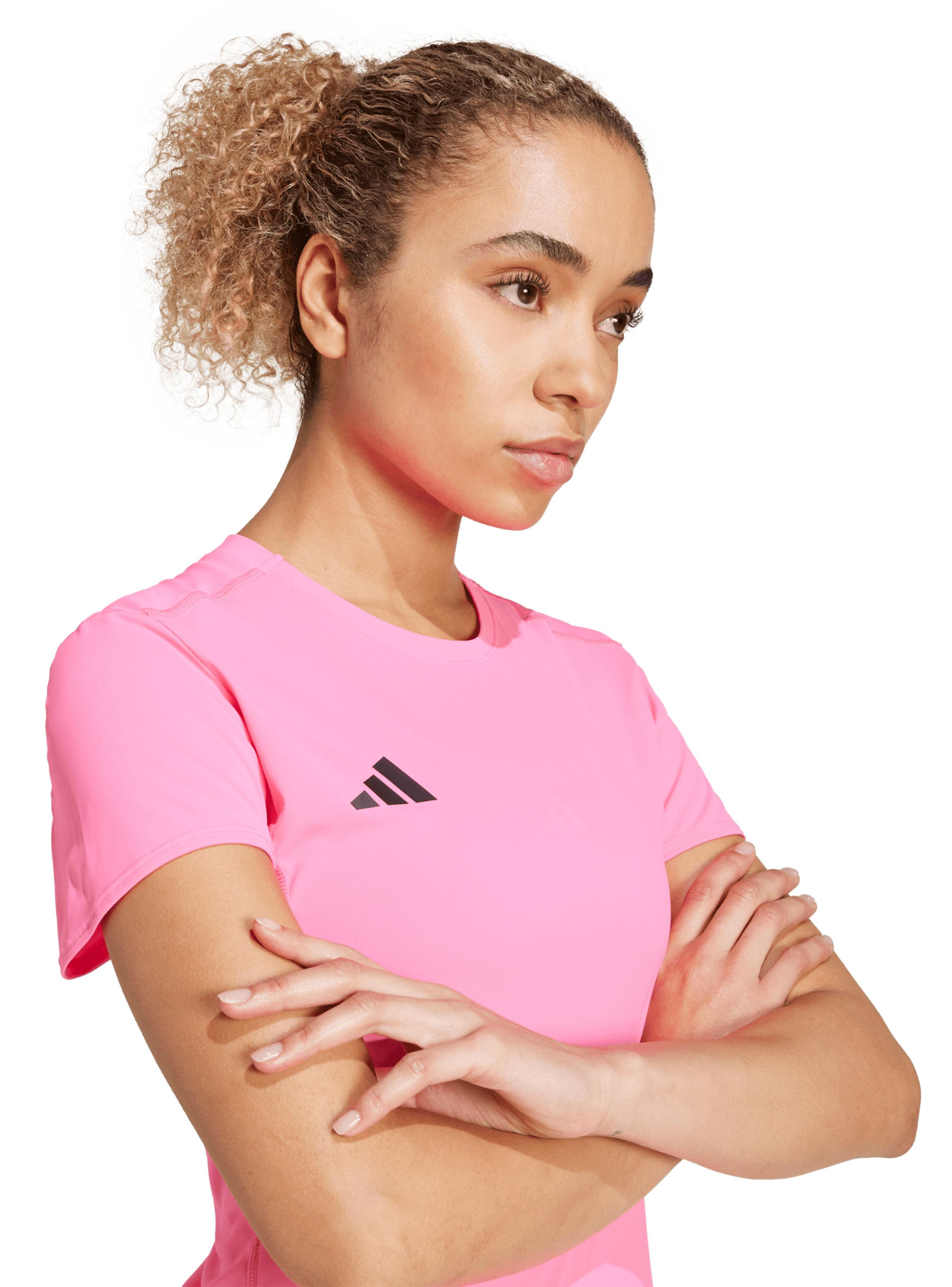 Polera Runner Adizero E Tee  -2