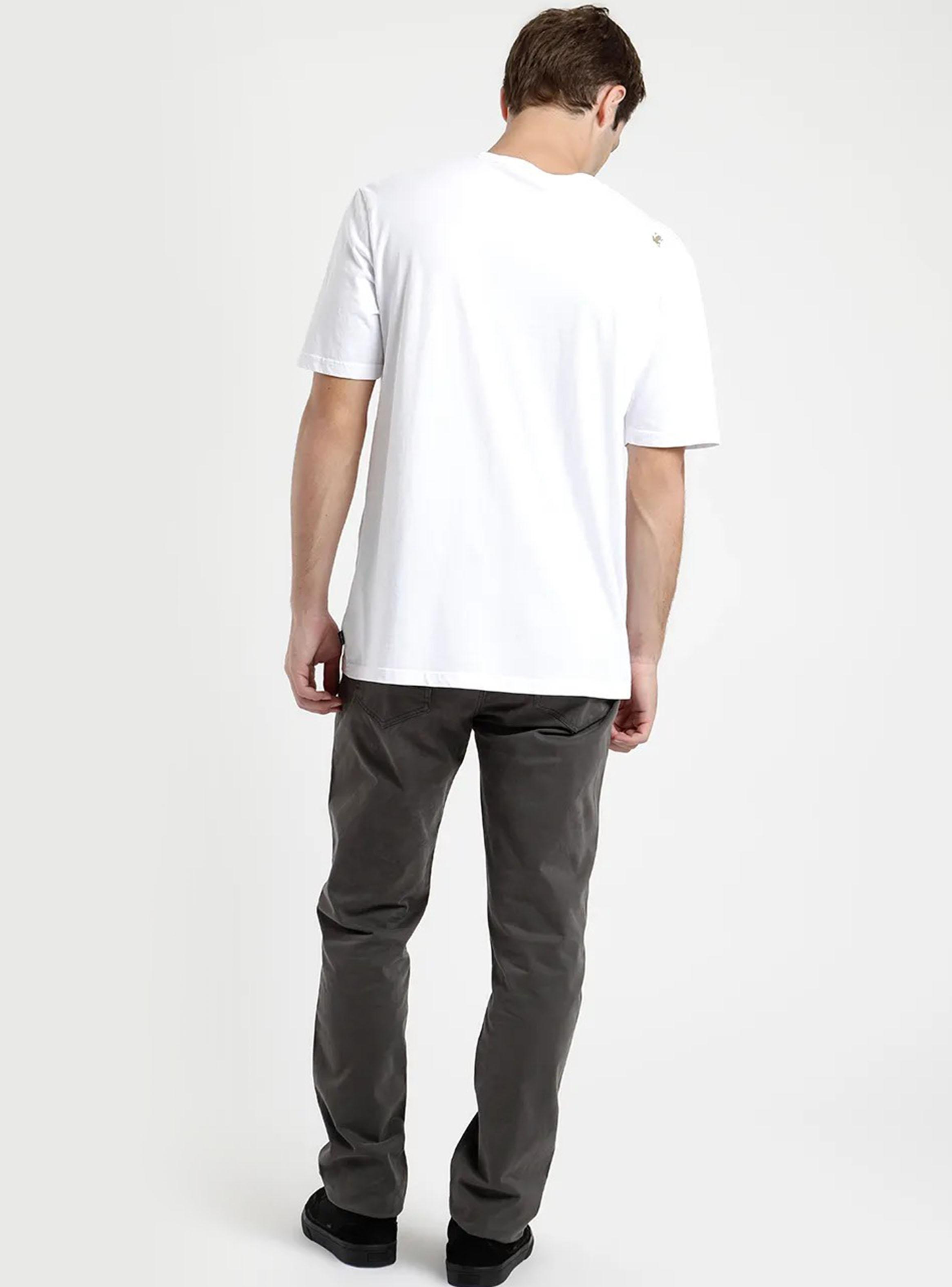 Polera Manga Corta Bolsillo Algodón Orgánico-4