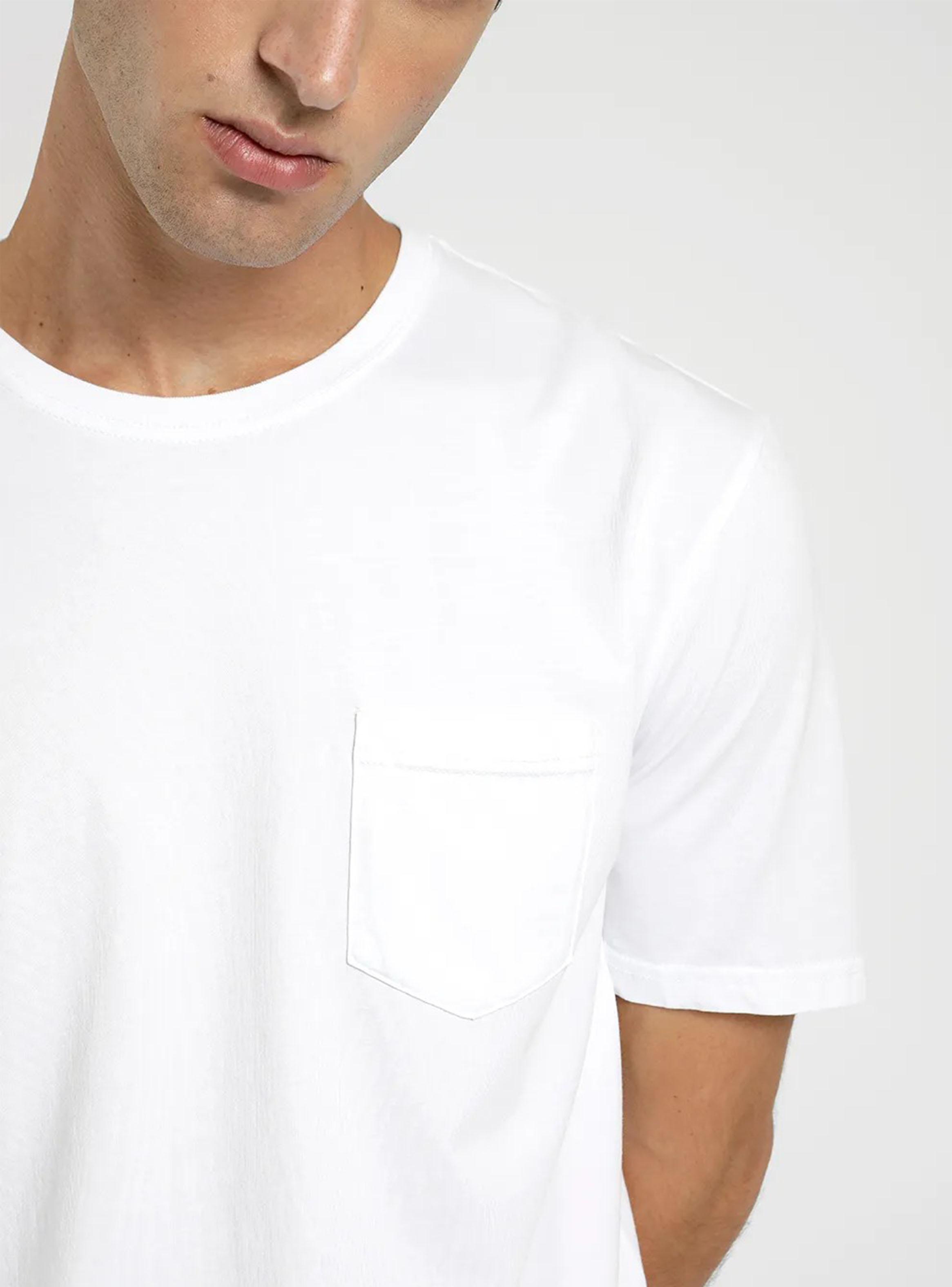 Polera Manga Corta Bolsillo Algodón Orgánico-3
