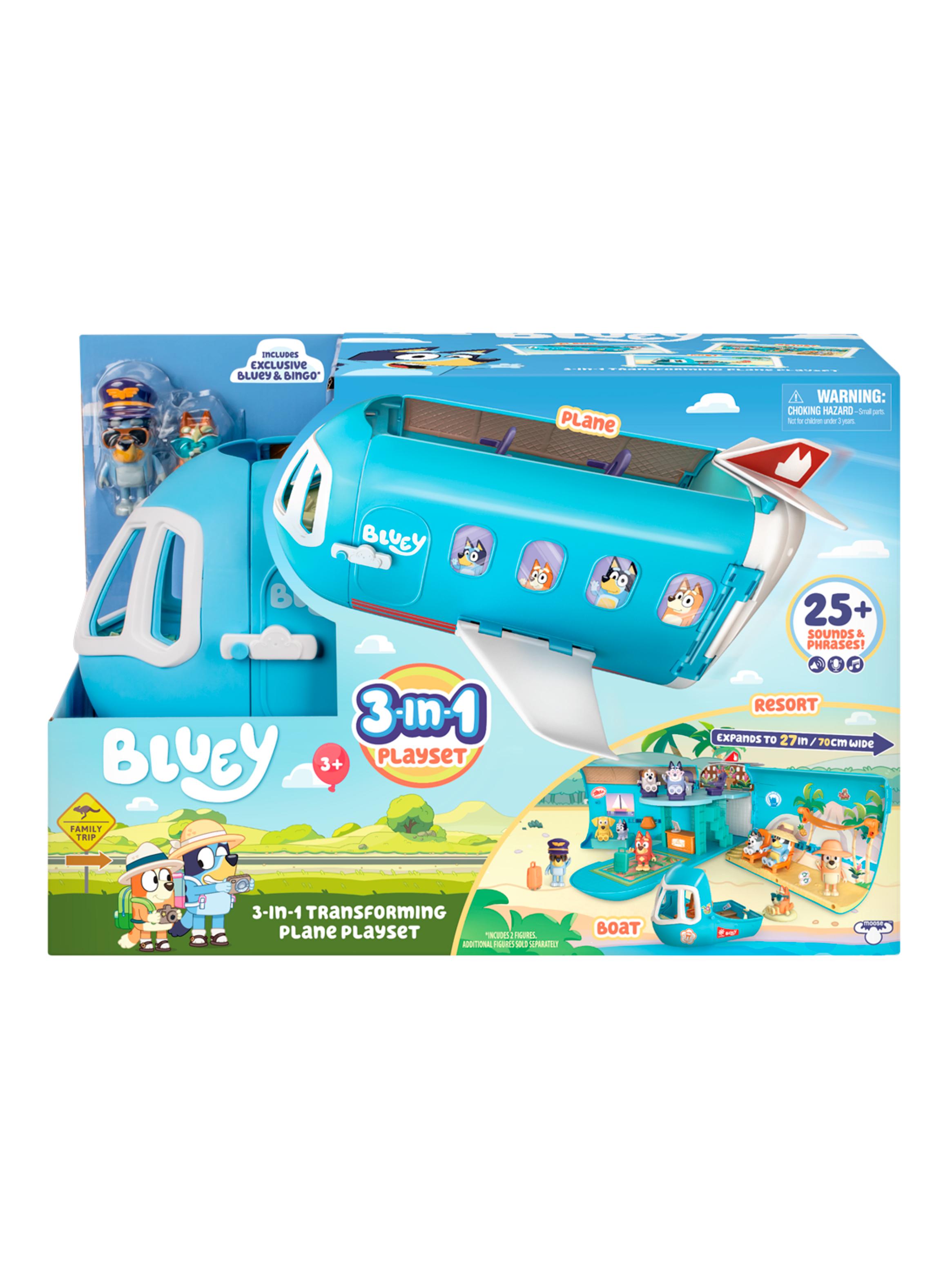 Set Figura de Acción Aeroplano 3 en 1-3