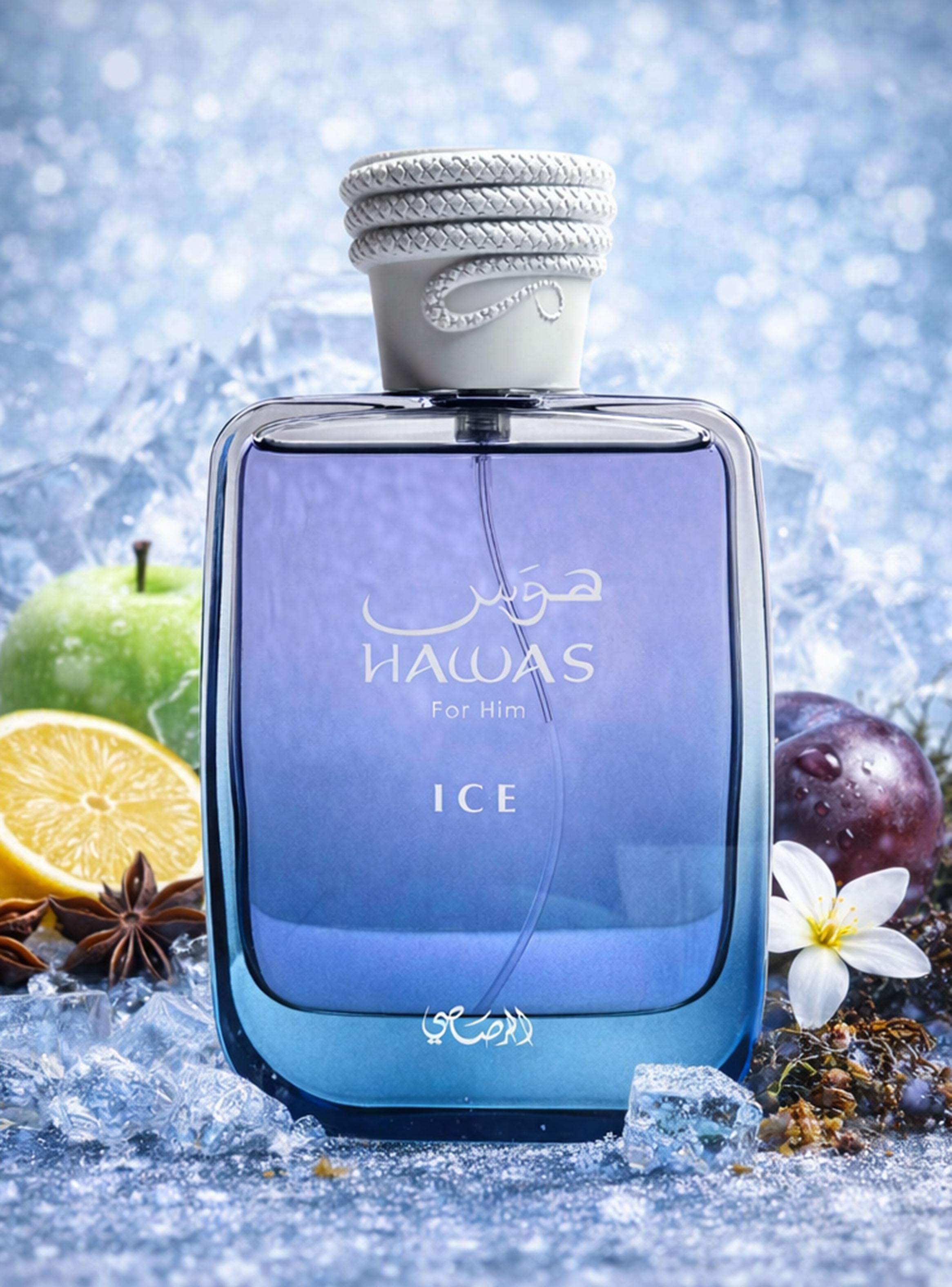 Perfume Hawas Ice EDP Hombre 100 ml-2