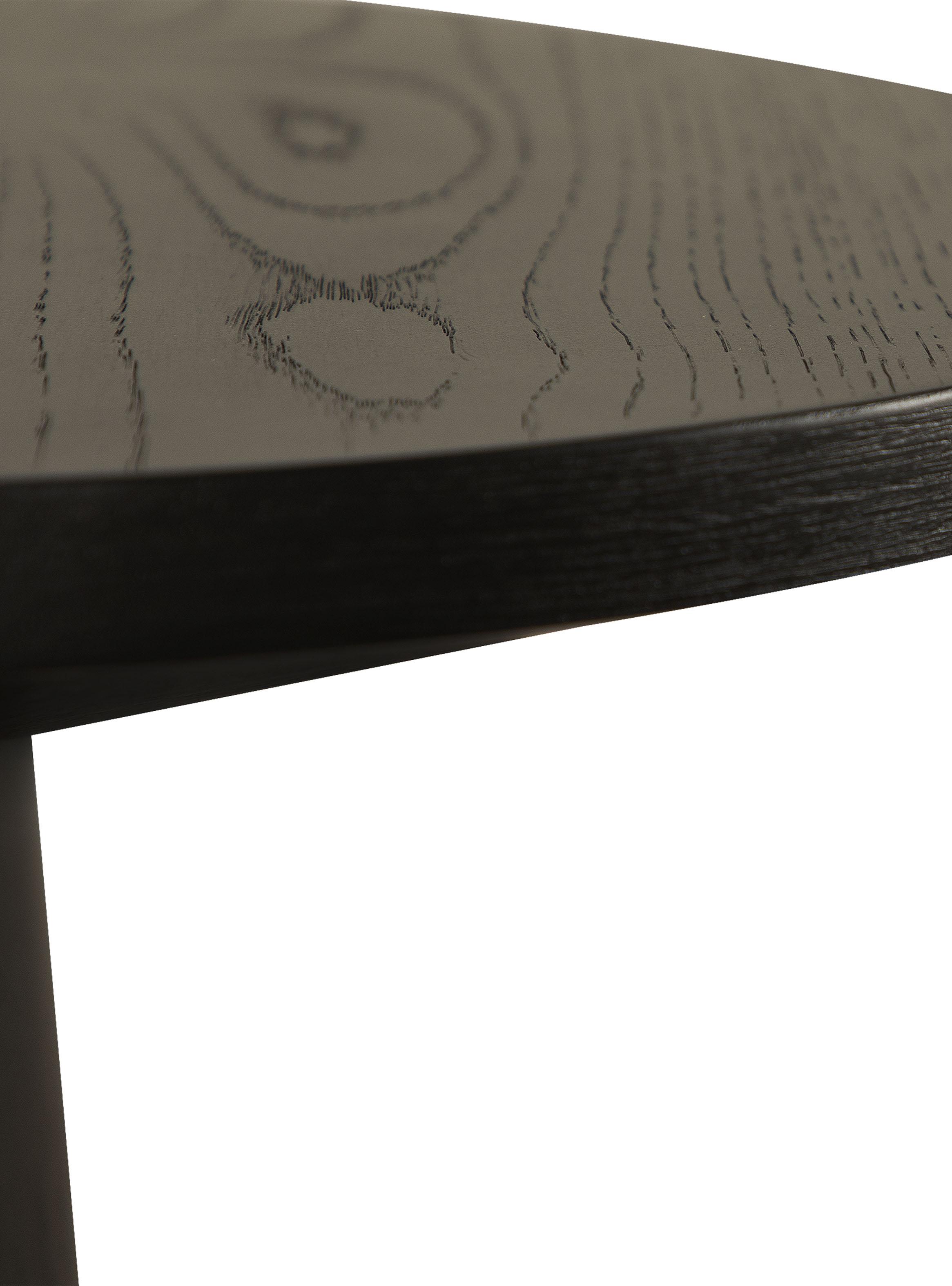 Mesa de Centro Redonda Blackburn 73x73 cm Negro-2
