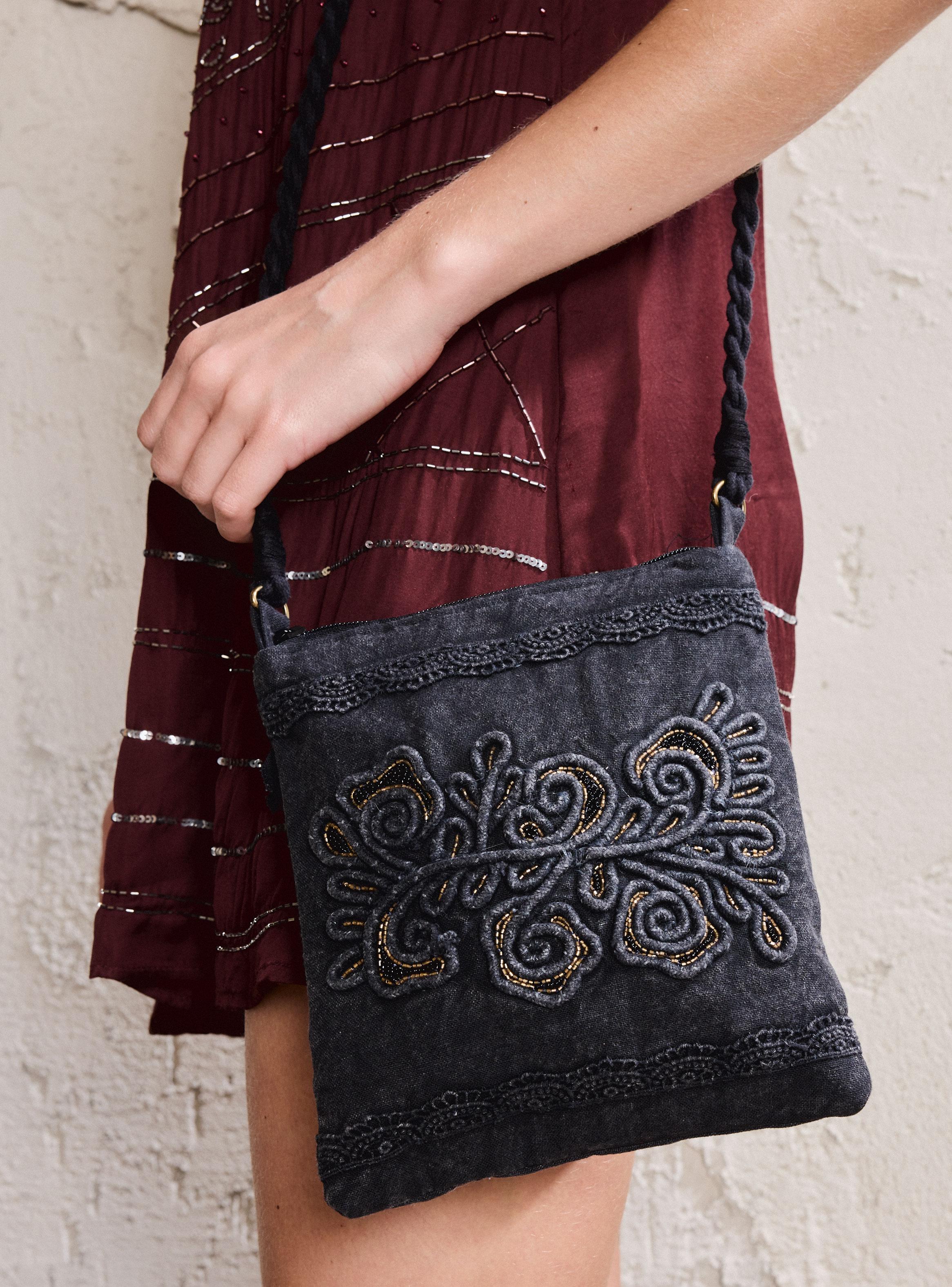 Cartera Bordado India-6