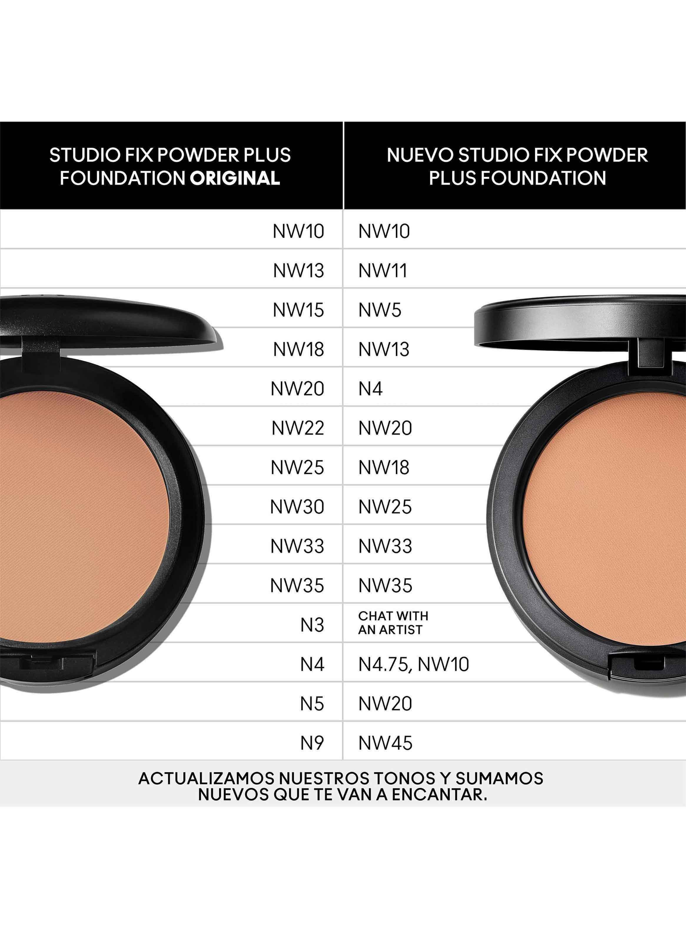 Base de Maquillaje Studio Fix Powder Plus Foundation NW18 MAC-5