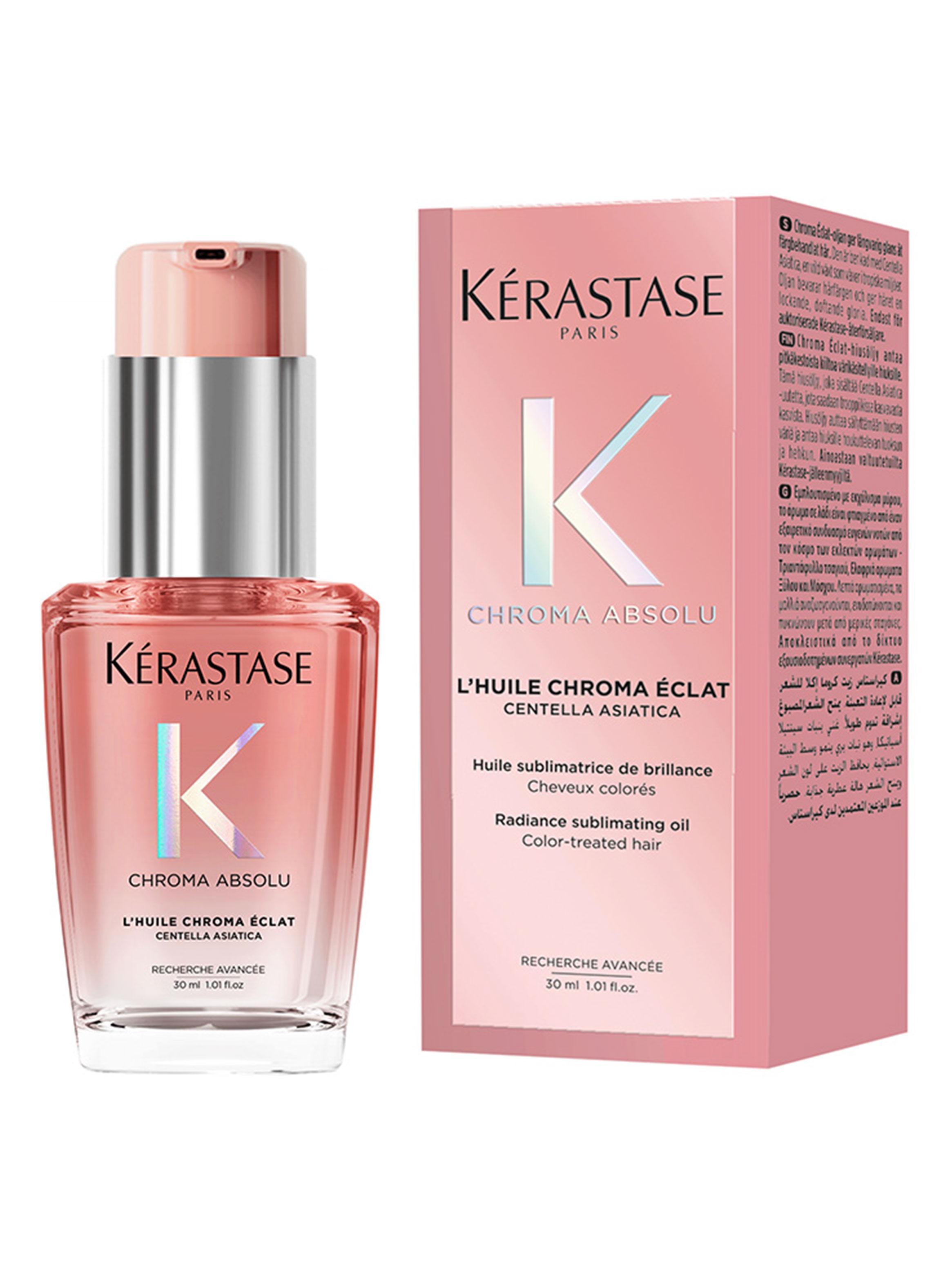 Aceite Reparador Capilar L'Huile Chroma Éclat Radiance 30ml Kérastase para Cabello con Color-2