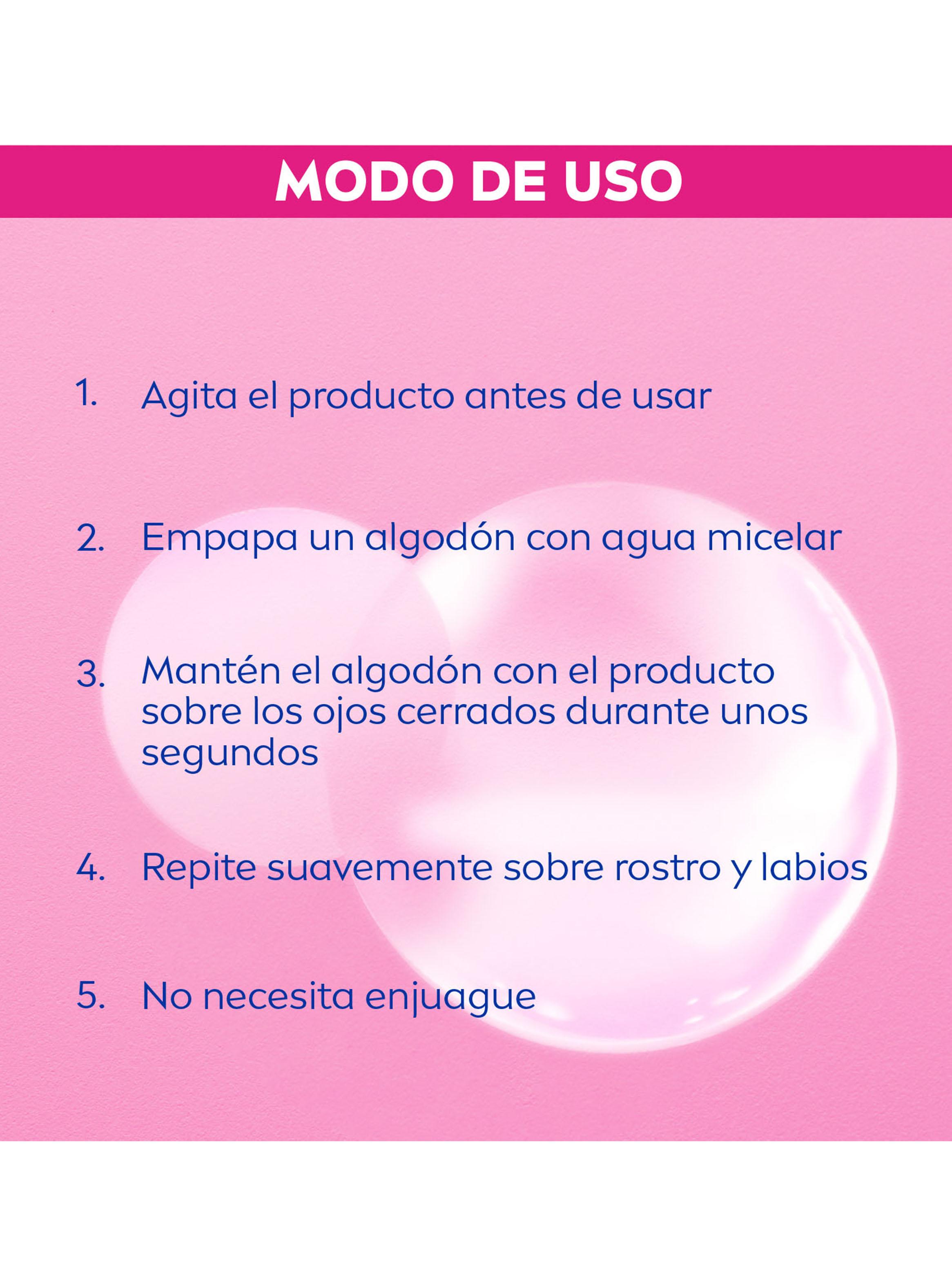 Agua Micelar Facial Piel Seca 400ml-5