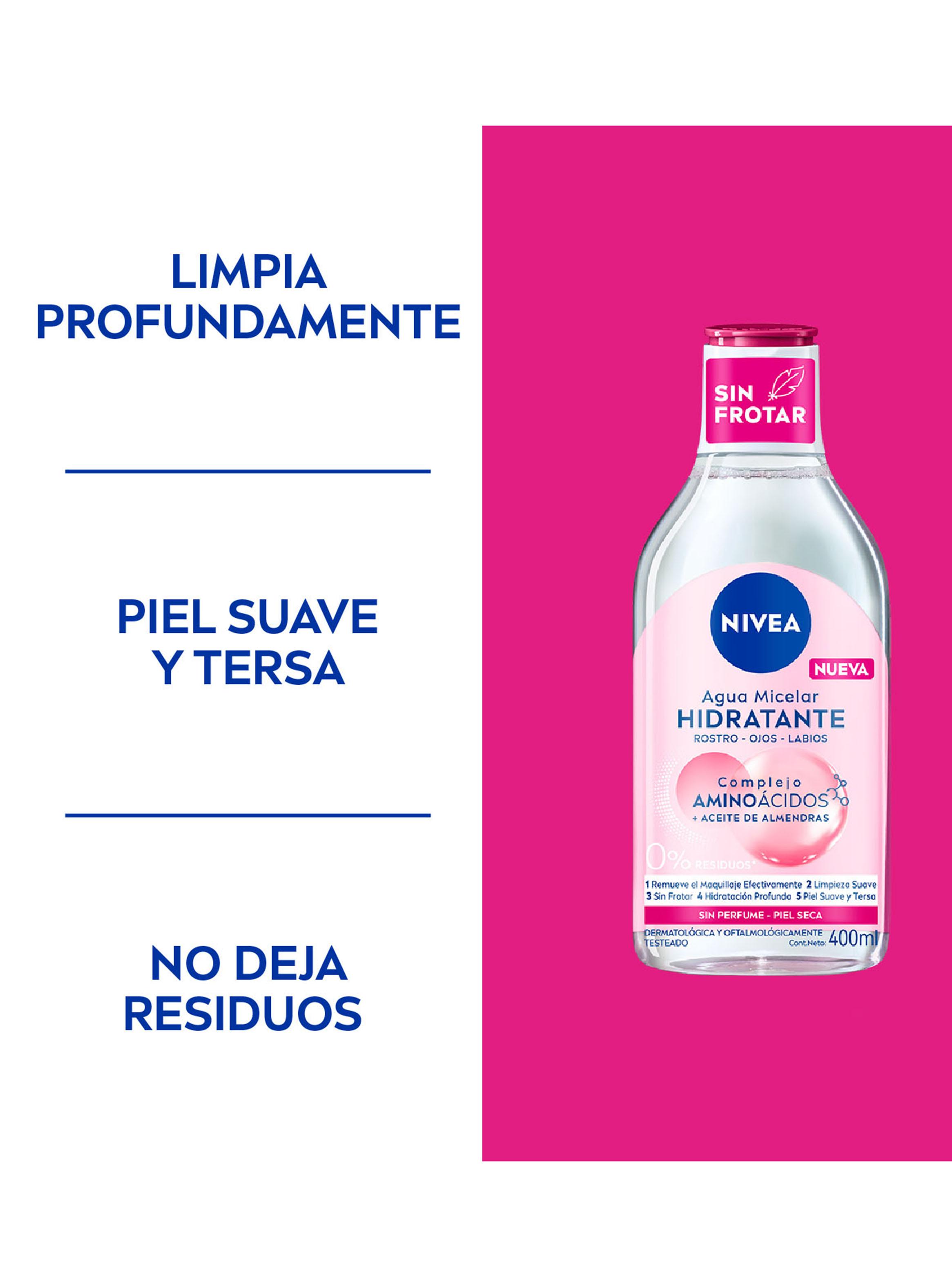 Agua Micelar Facial Piel Seca 400ml-2