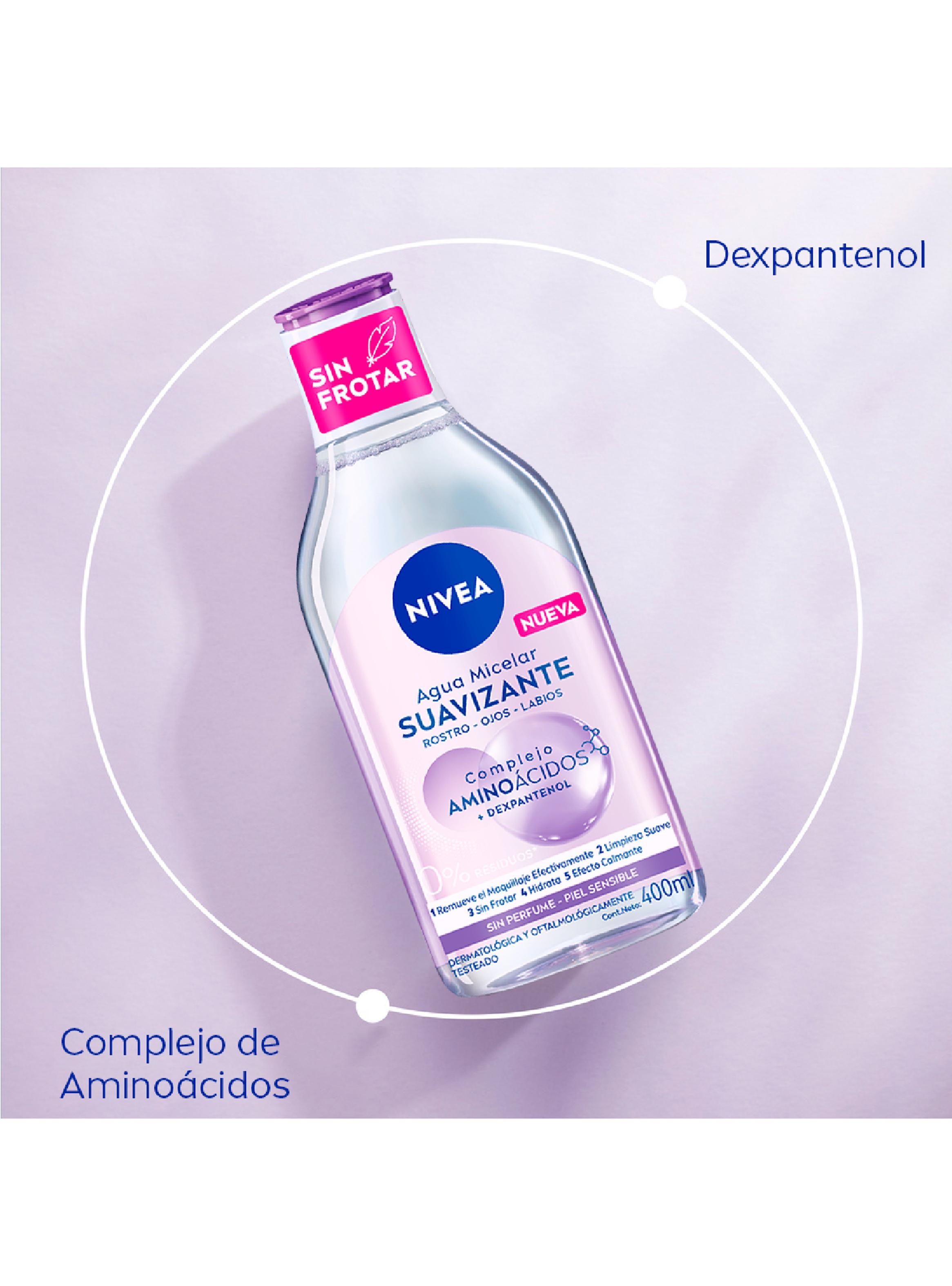 Agua Micelar Suavizante Piel Sensible 400 ml Nivea-3