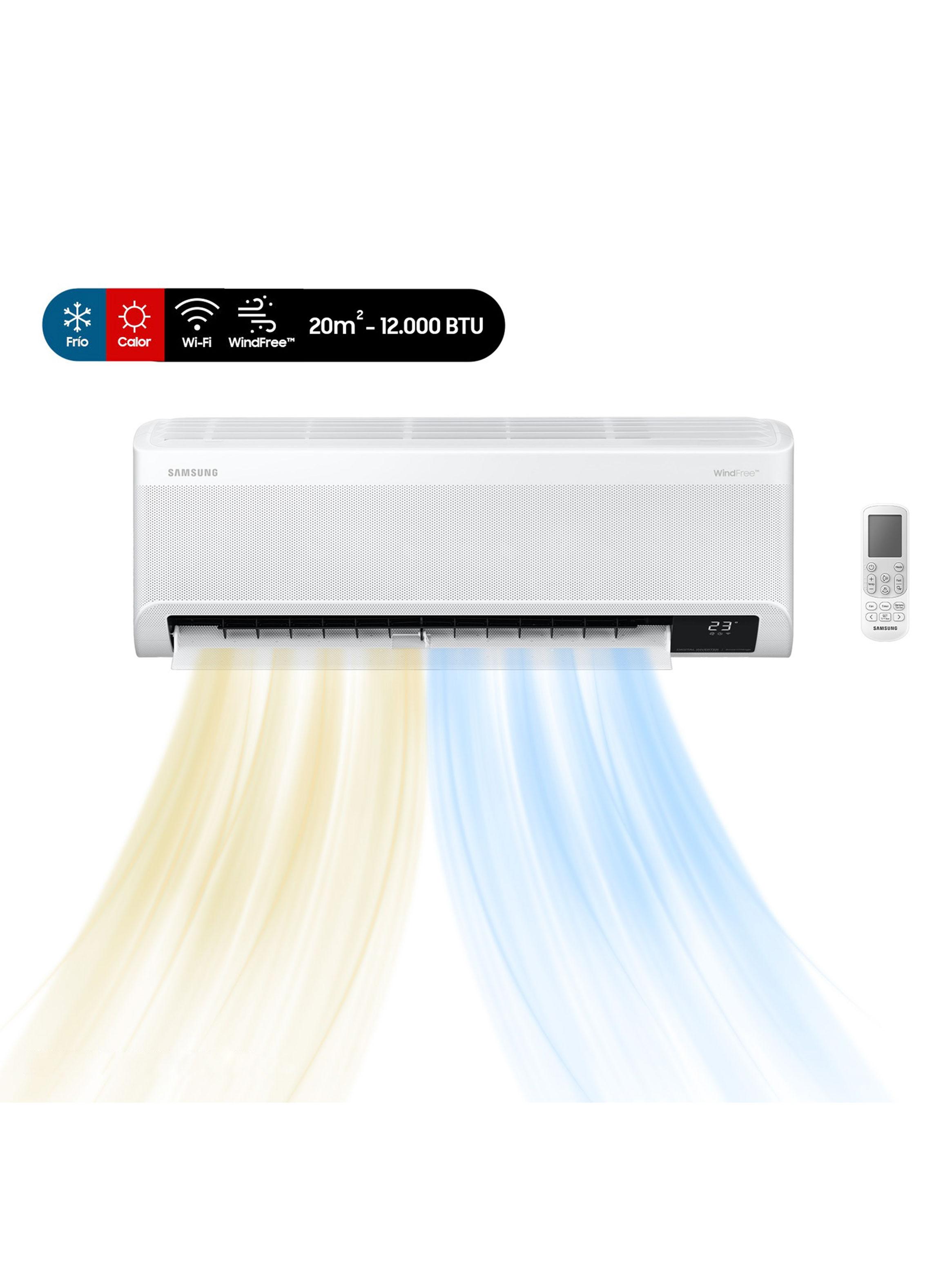 Aire Acondicionado Split Wind-Free Inverter Frío-Calor 12000 BTU WiFi-0