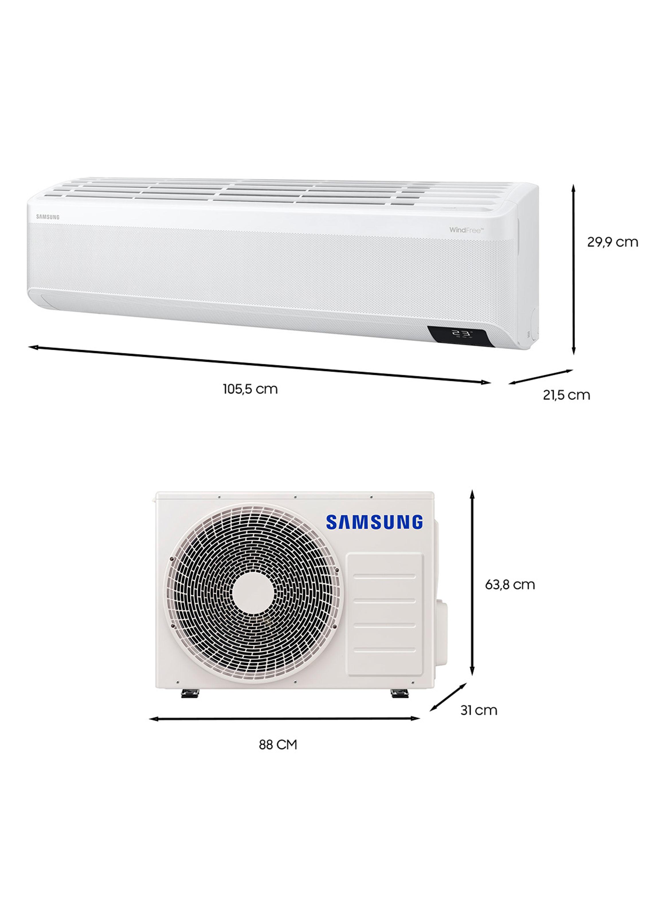 Aire Acondicionado Split Wind-Free Inverter 24000 BTU WiFi Frío-Calor-1