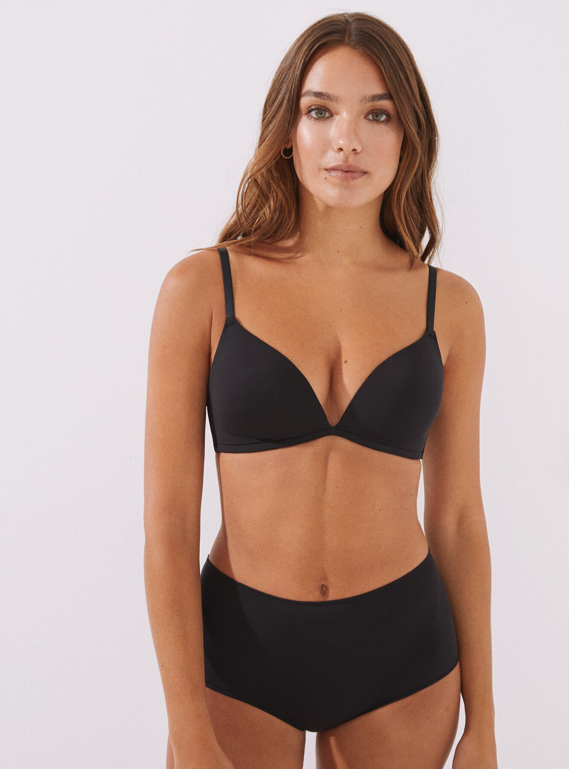 Sostén Charming Triangular Negro-3