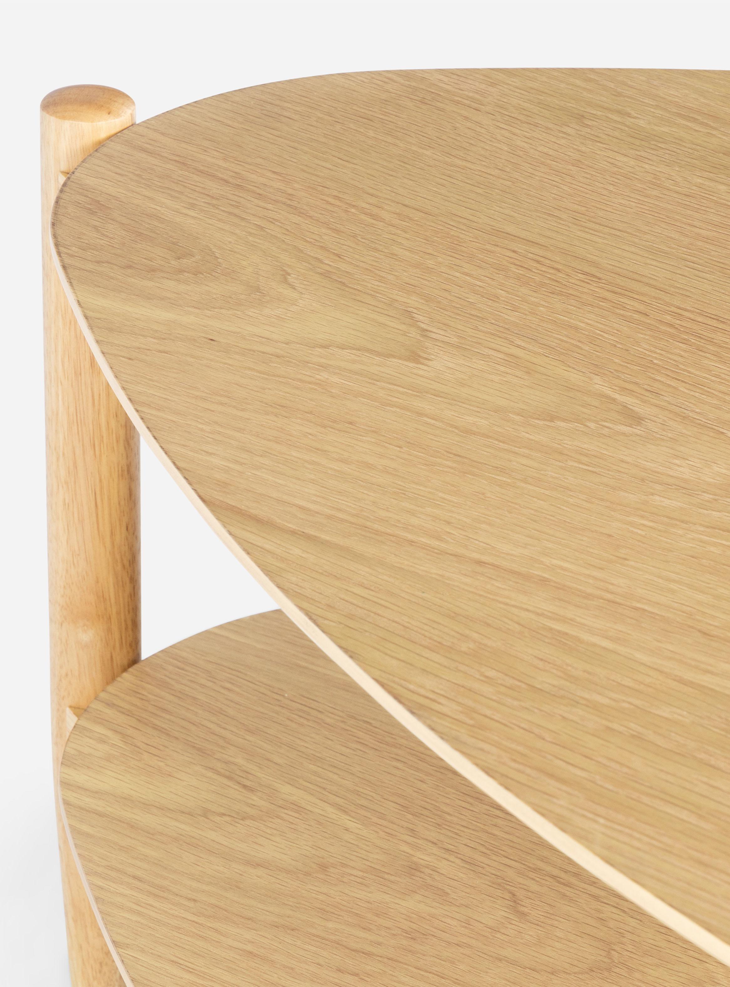 Mesa de Centro Kotka 81x78 cm Natural-3