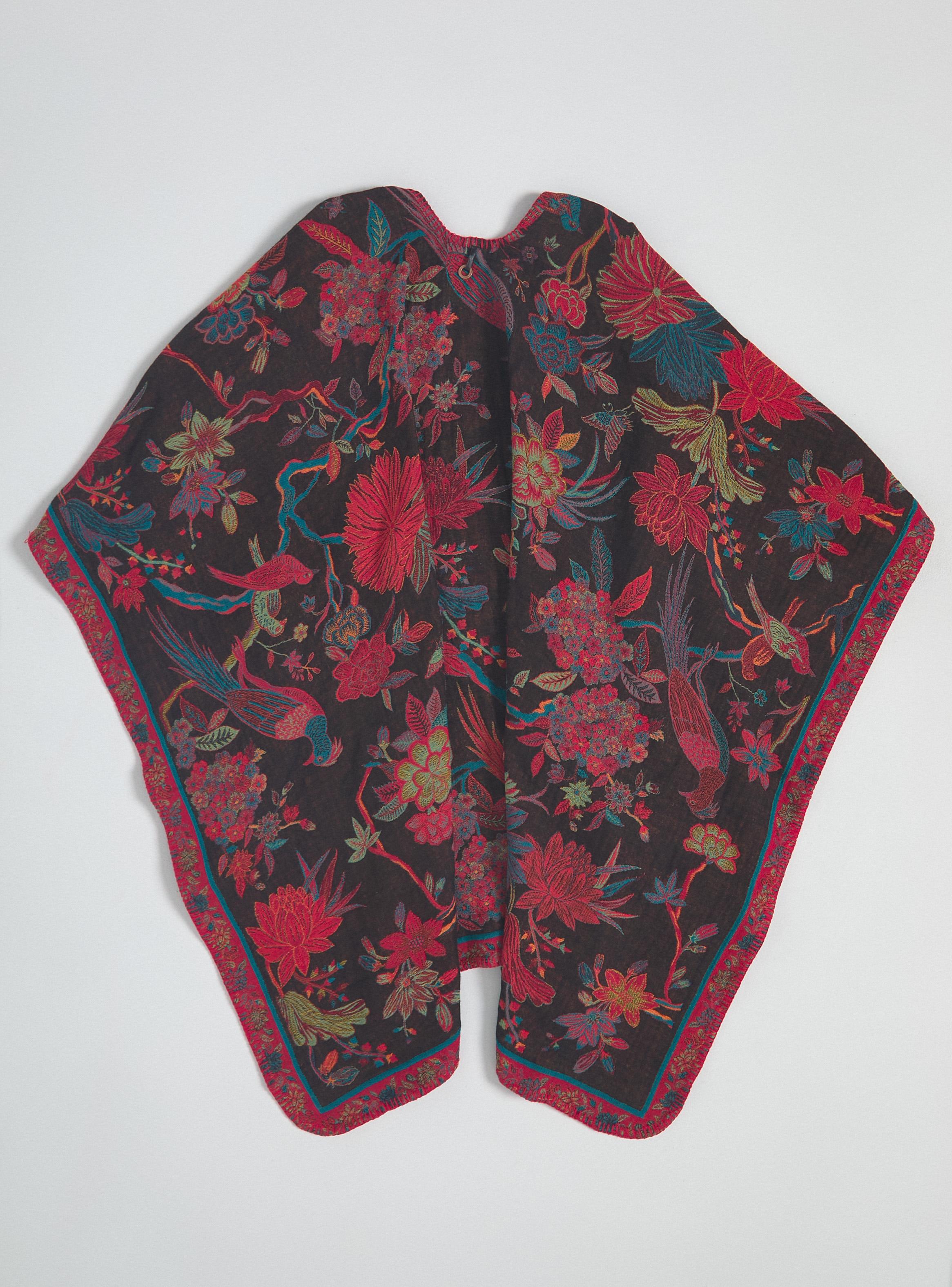 Chal Ruana Diseño Floral-2