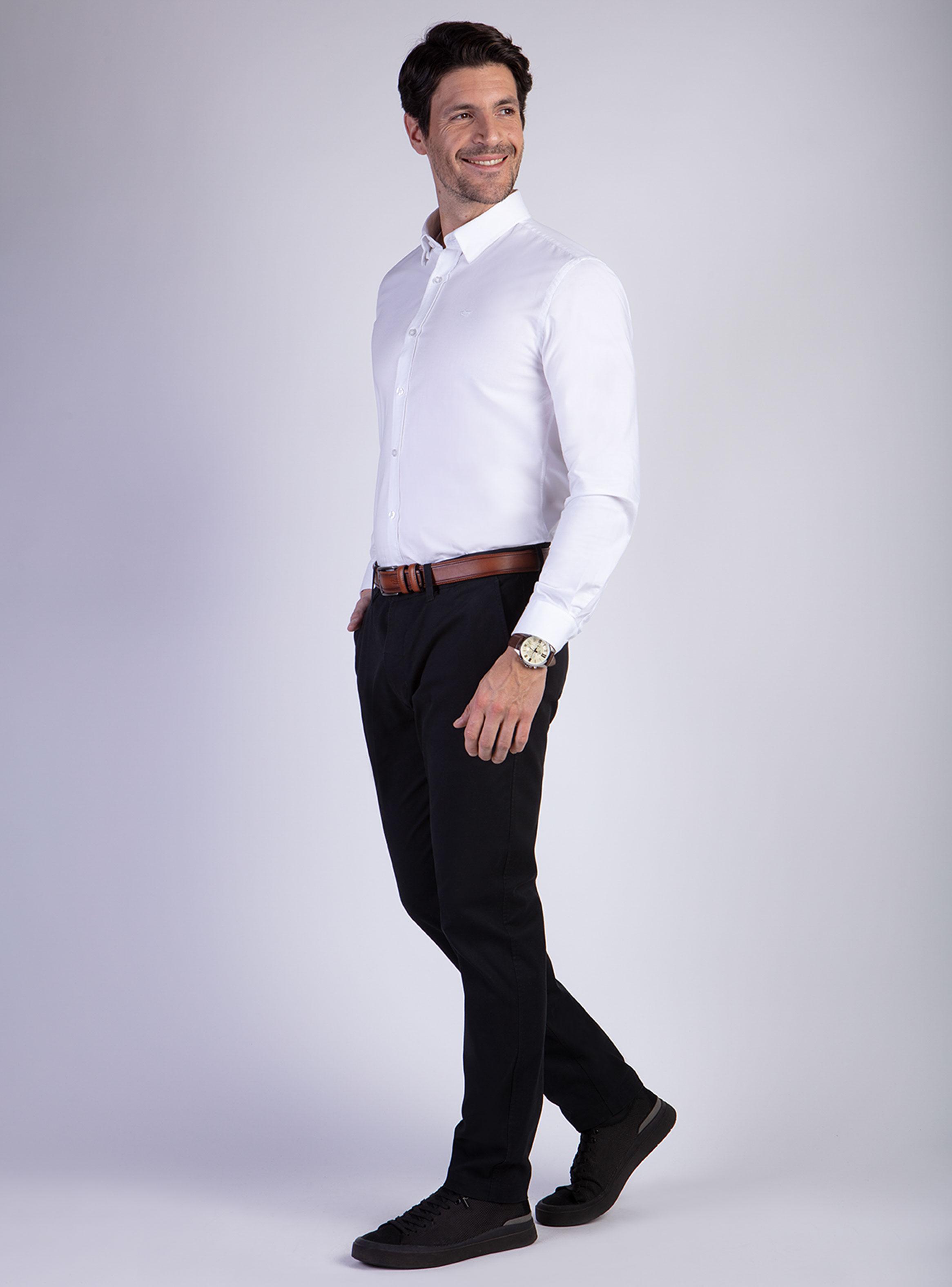 Pantalón Twill Slim-3