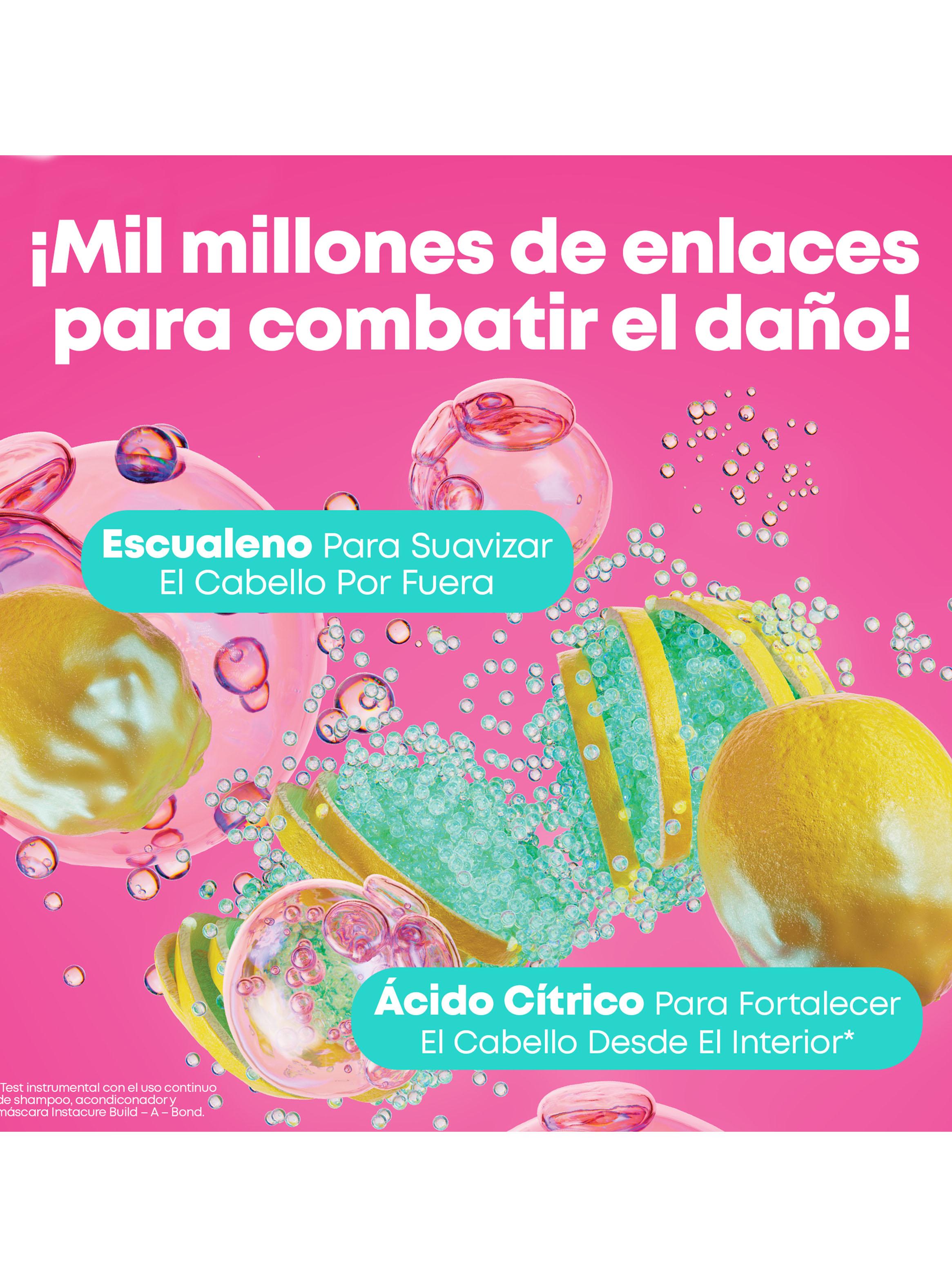 Set Reparación Intensiva Shampoo 300ml + Acondicionador 300ml Instacure Build-A-Bond Matrix-5
