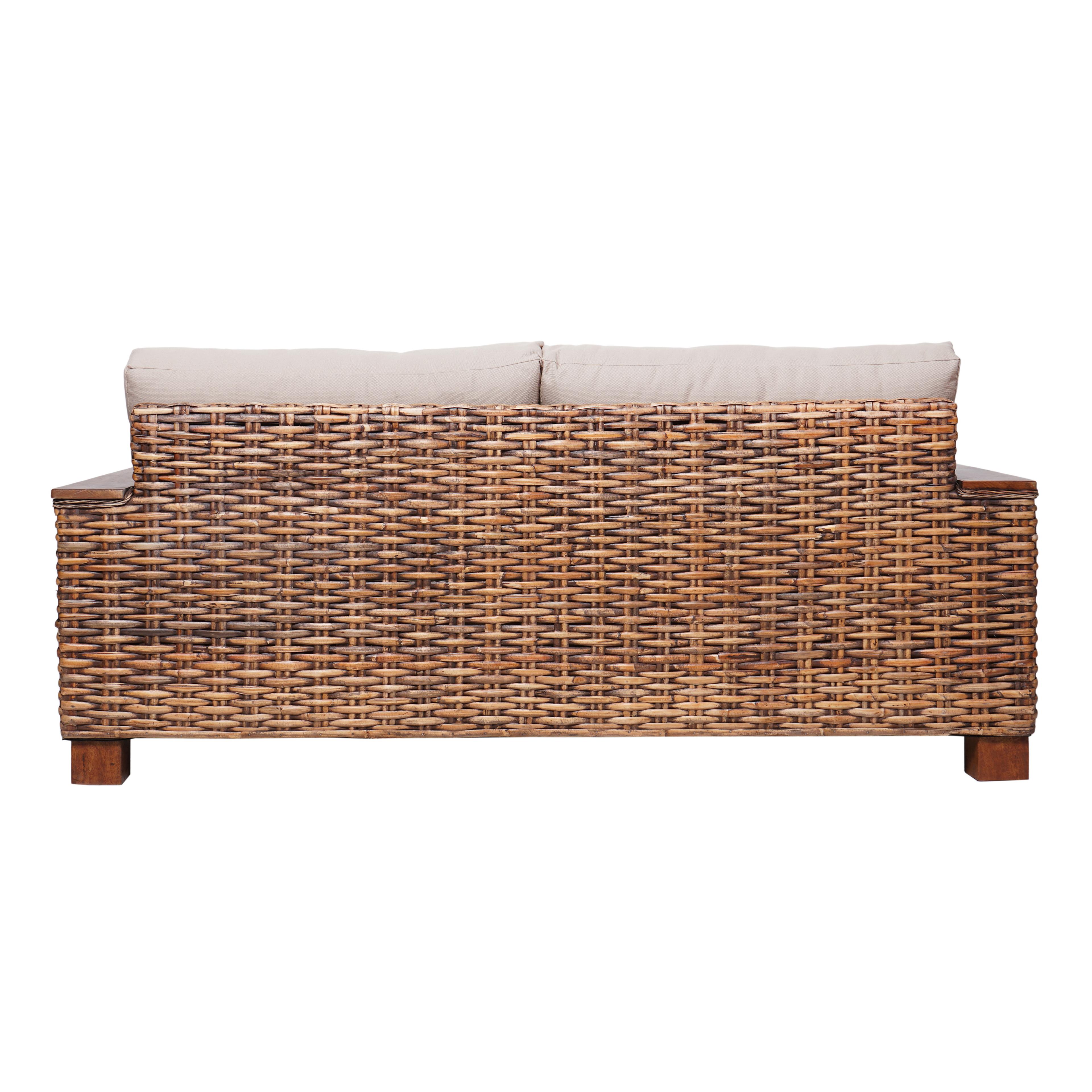 Sofá Victoria 3 Cuerpos Ratán Natural-4