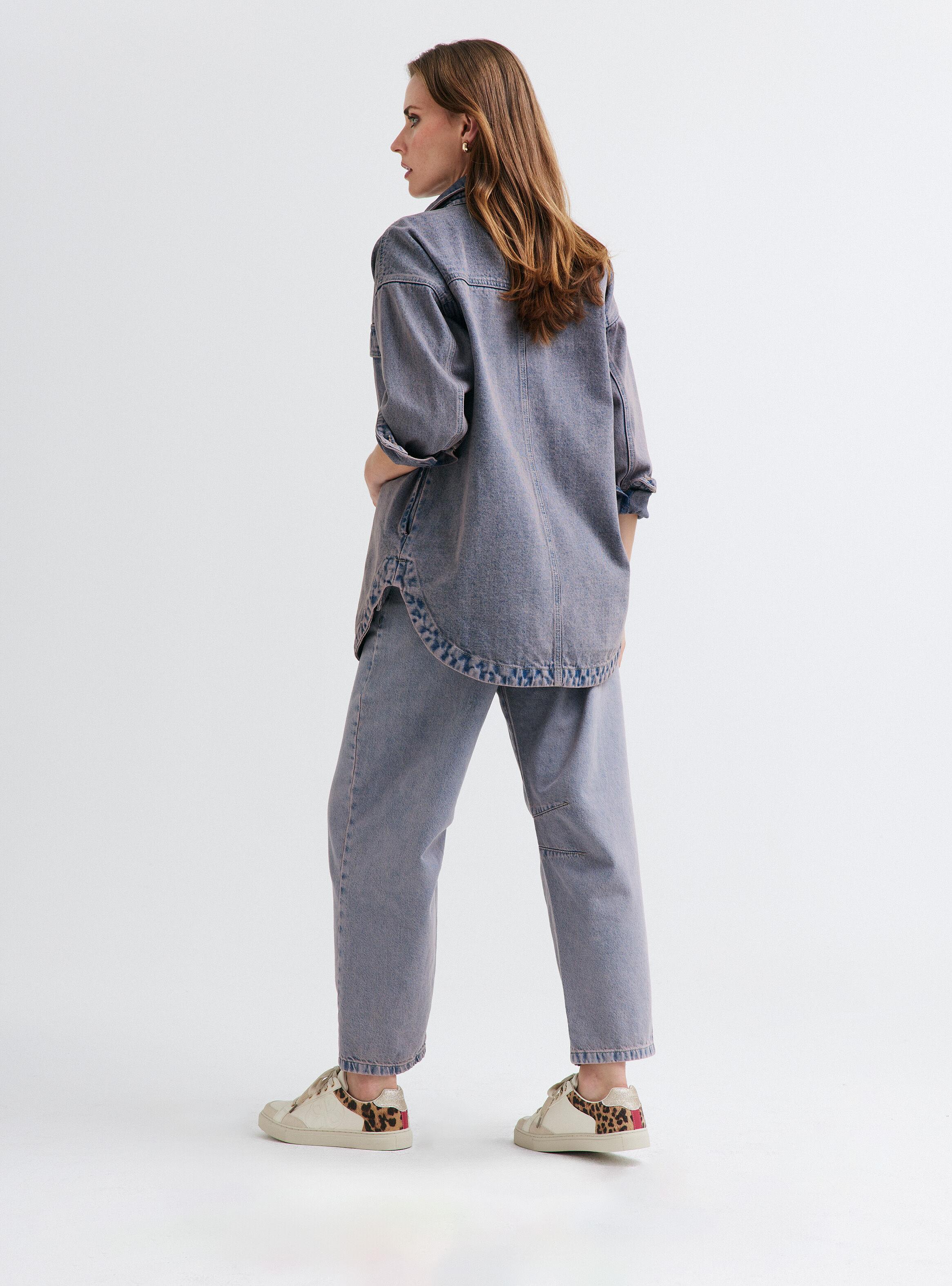 Jeans Palazzo Cargo-5