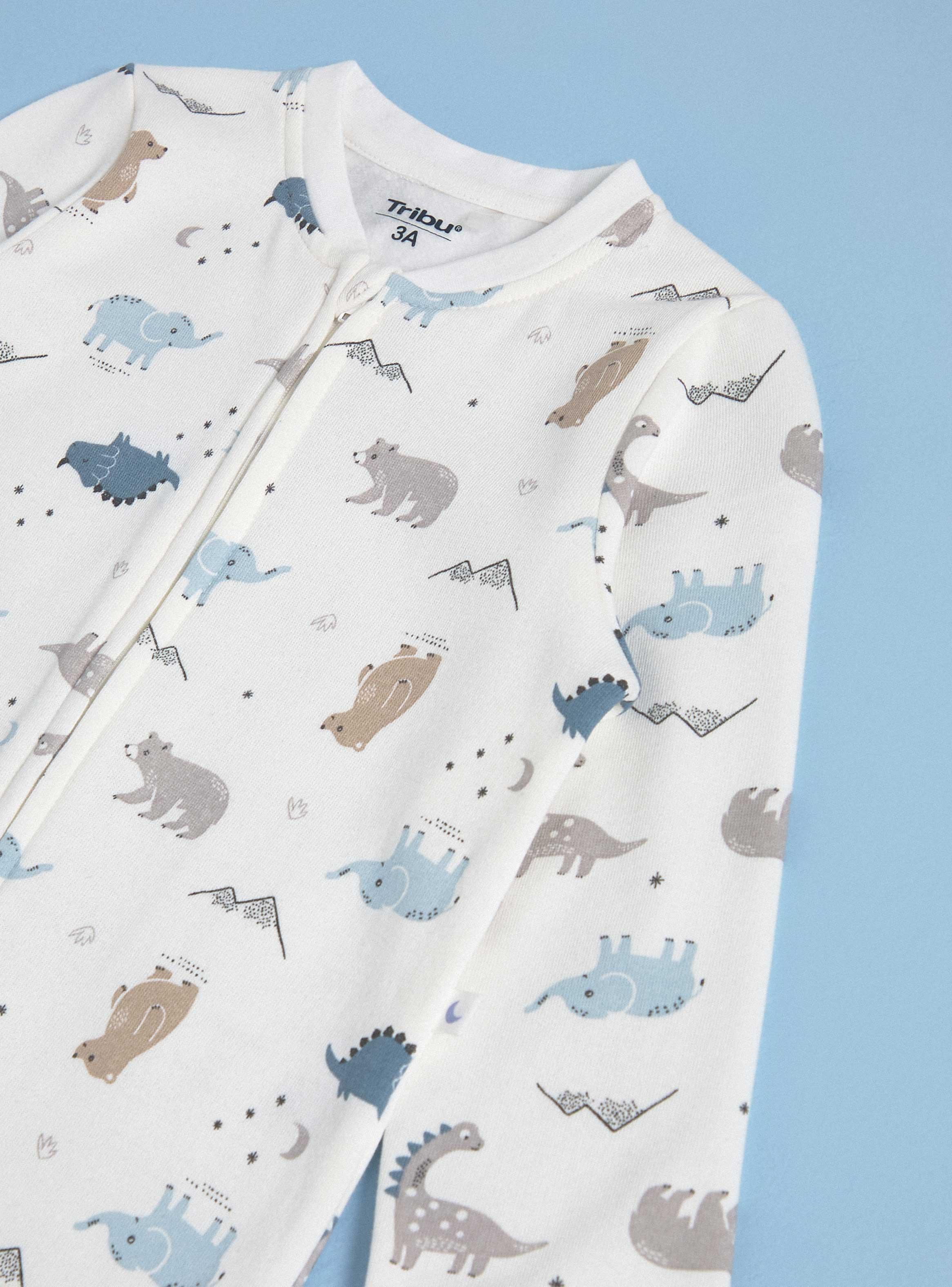 Pijama Estampado con Cierre-2