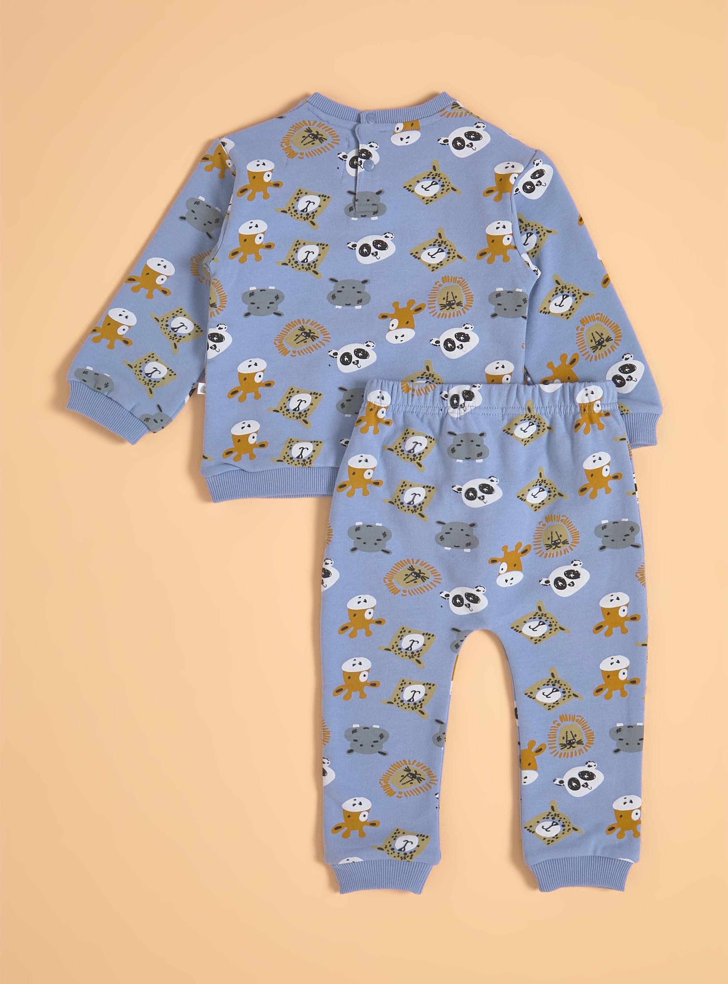 Conjunto de Polerón y Jogger Estampado-2