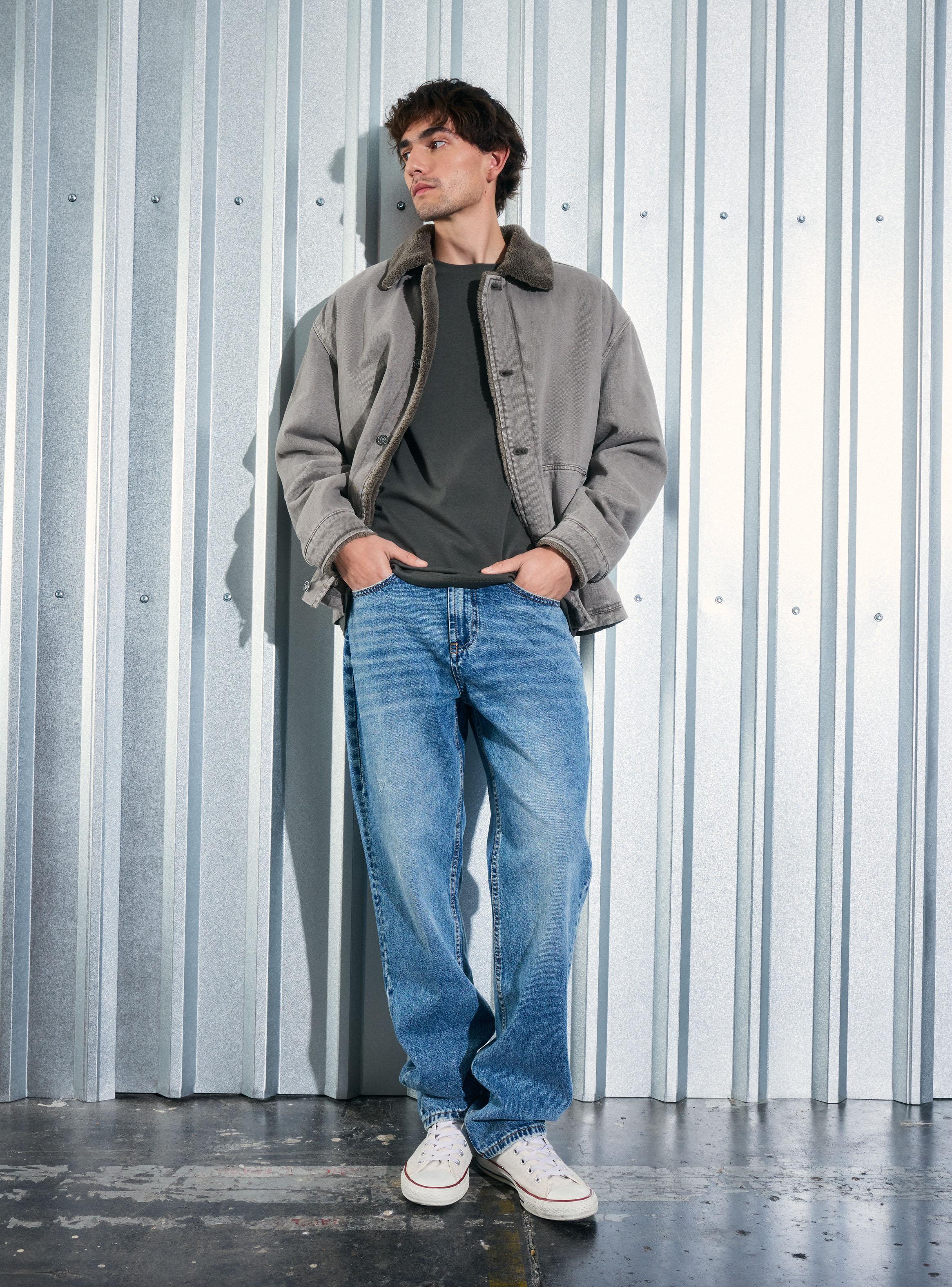 Jeans Recto Azul Medio-4