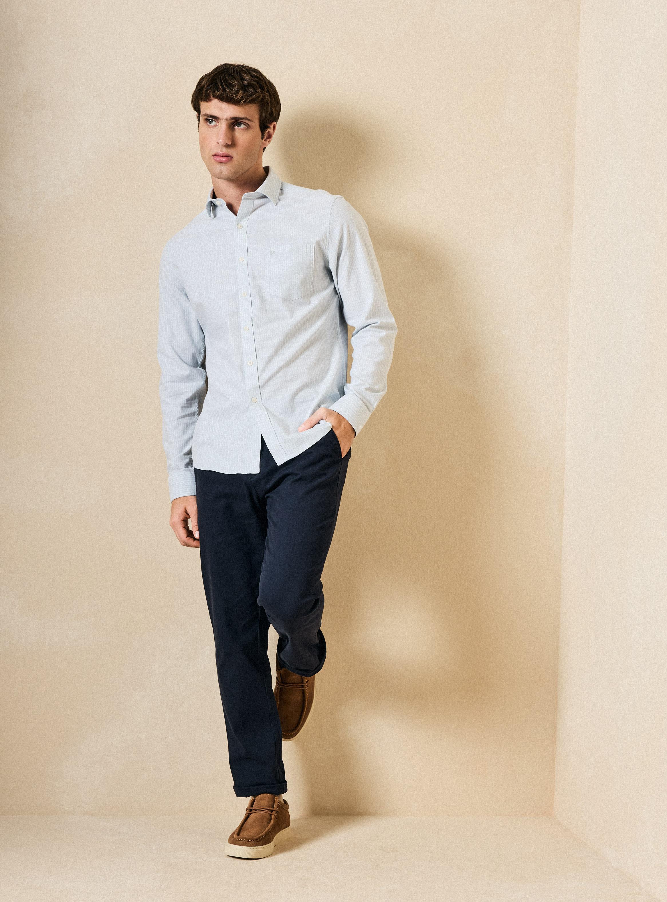 Camisa Oxford Rayas-4