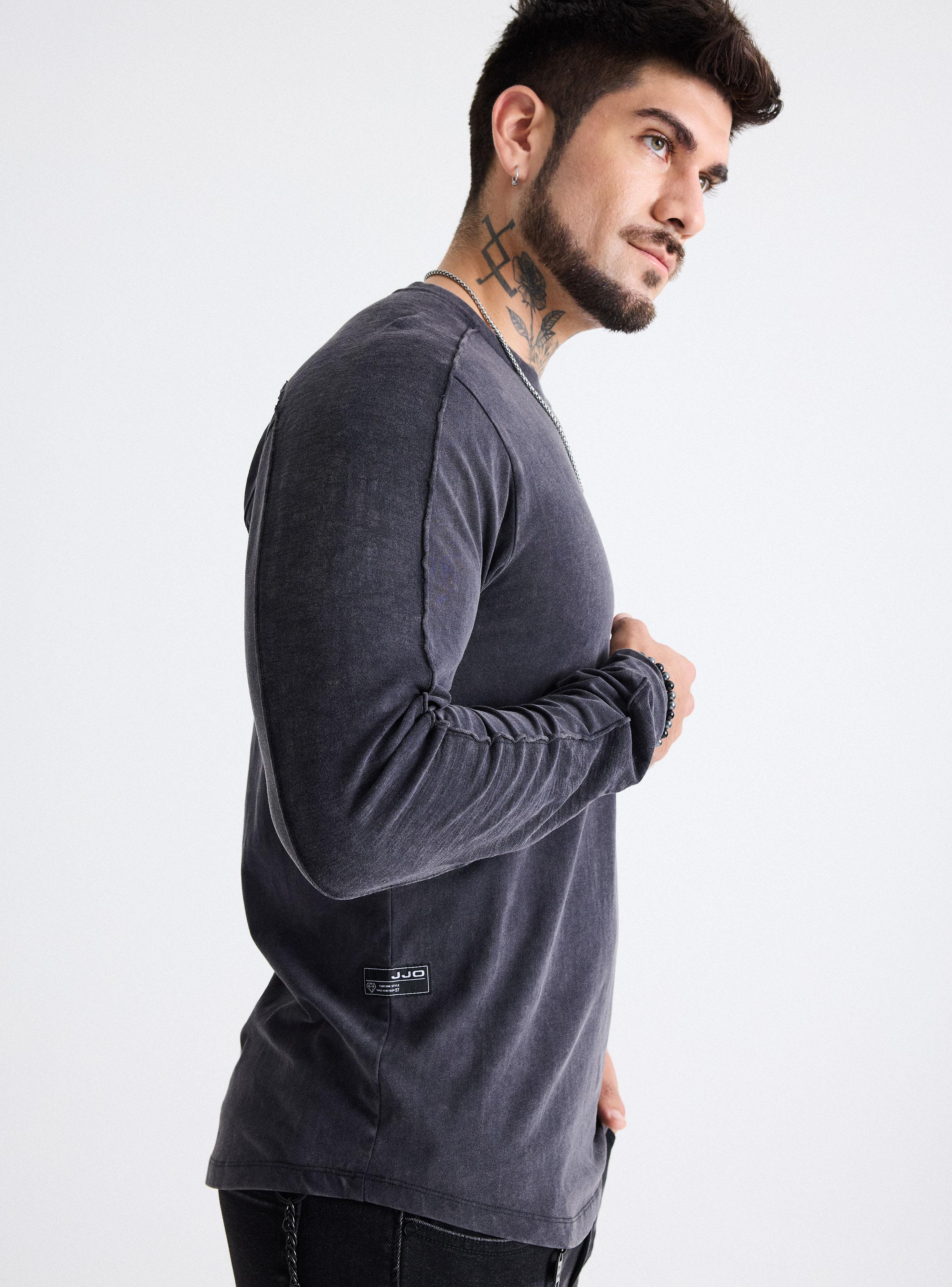 Polera Cortes en Manga-2