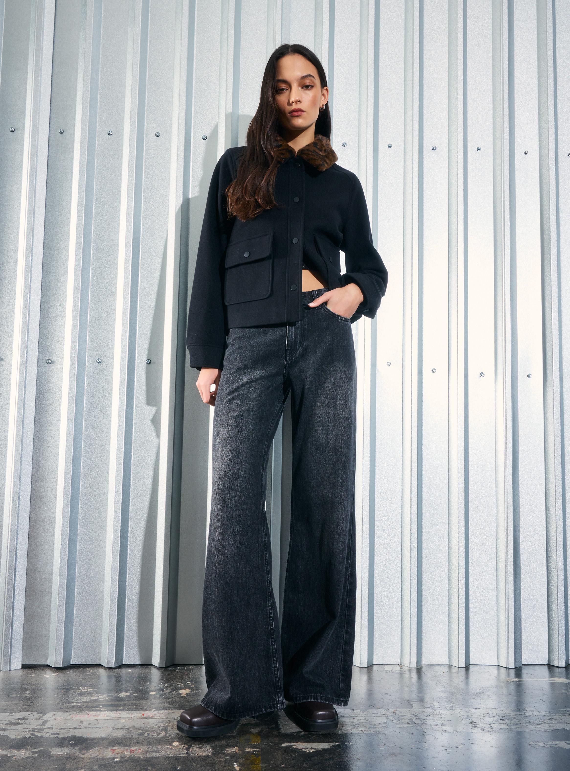 Jeans Básico 5 Bolsillos Wide Leg-4