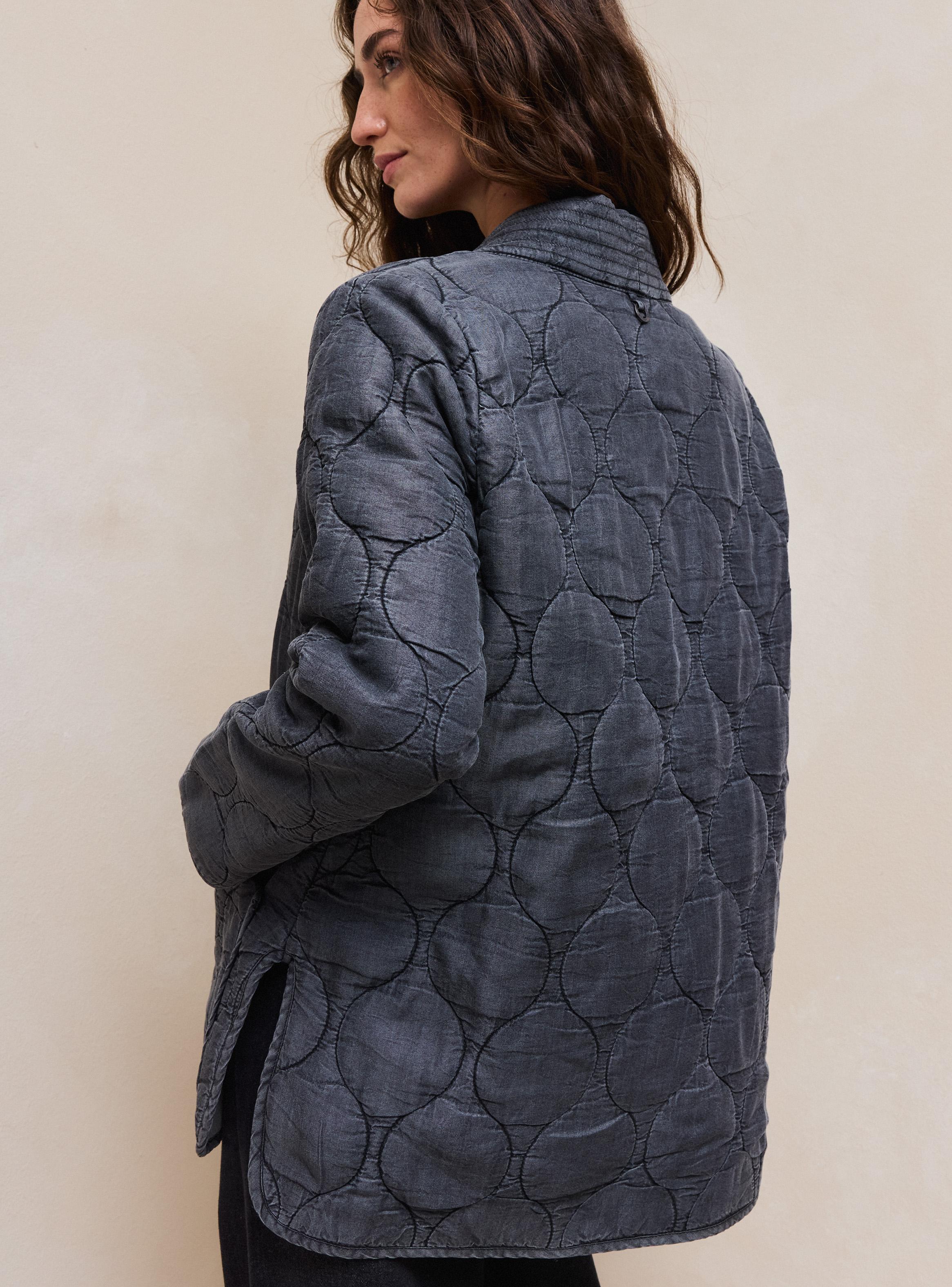 Chaqueta Acolchado Tipo Kimono-2