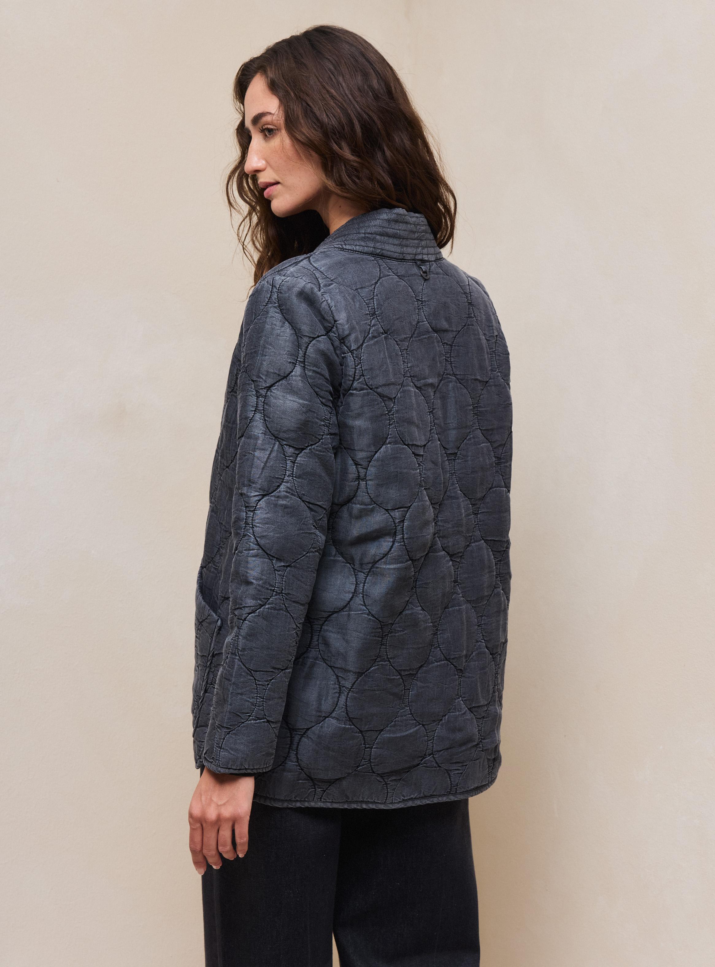 Chaqueta Acolchado Tipo Kimono-1
