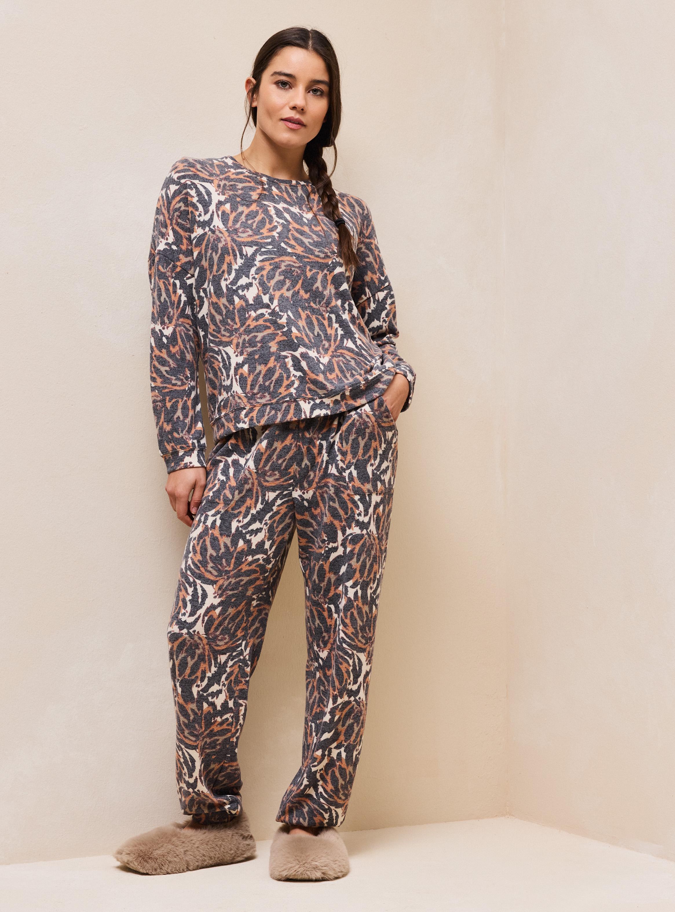 Pijama Tipo Buzo Full Estampado-4