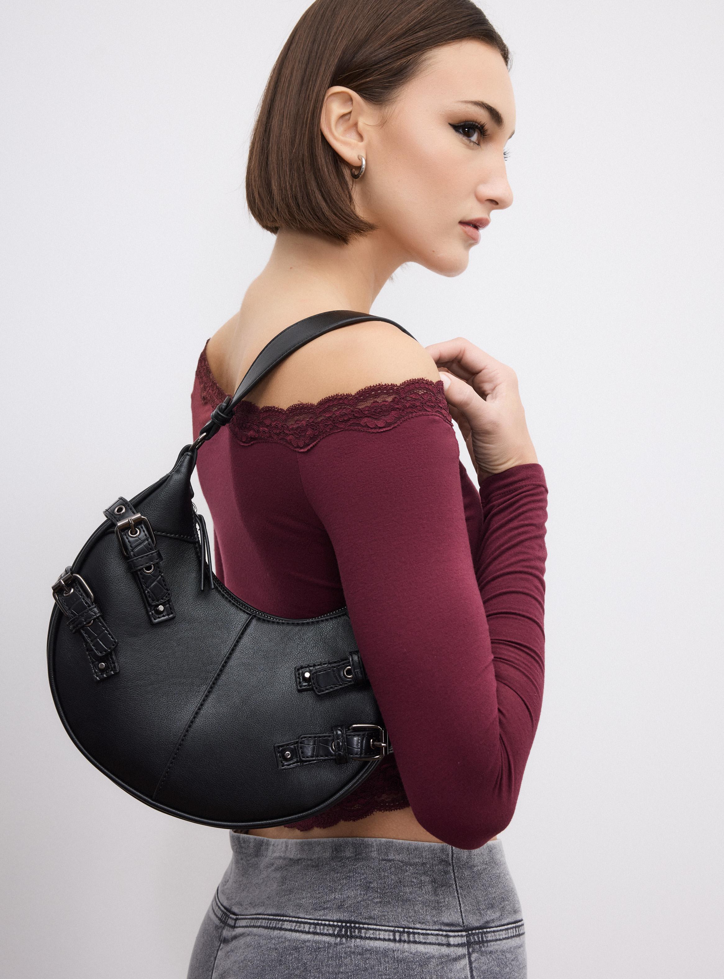 Cartera de Hombro Hebillas-5