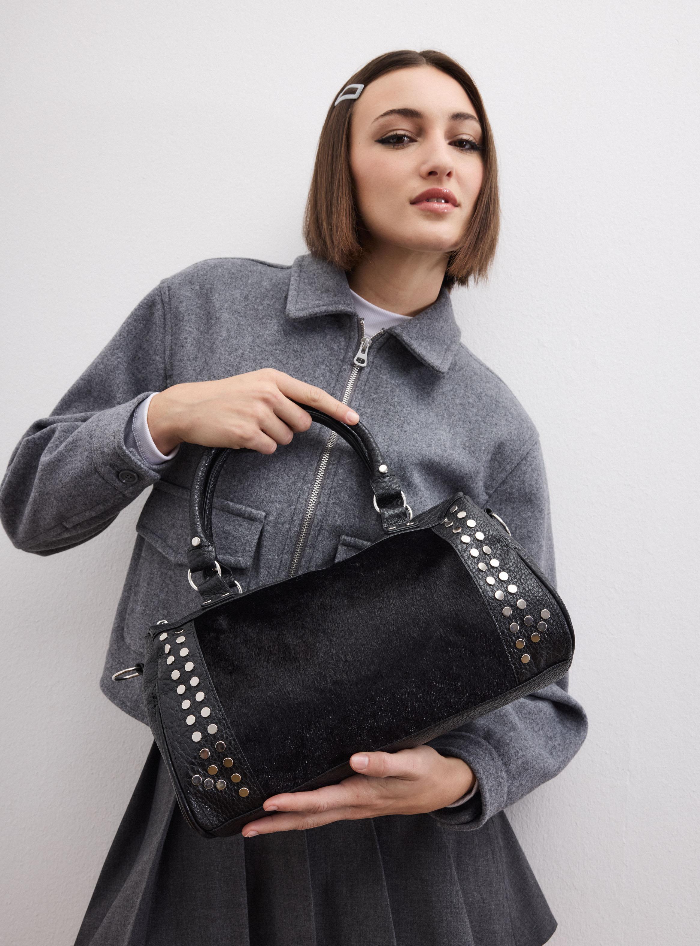 Cartera Bowling Efecto Pelo-5