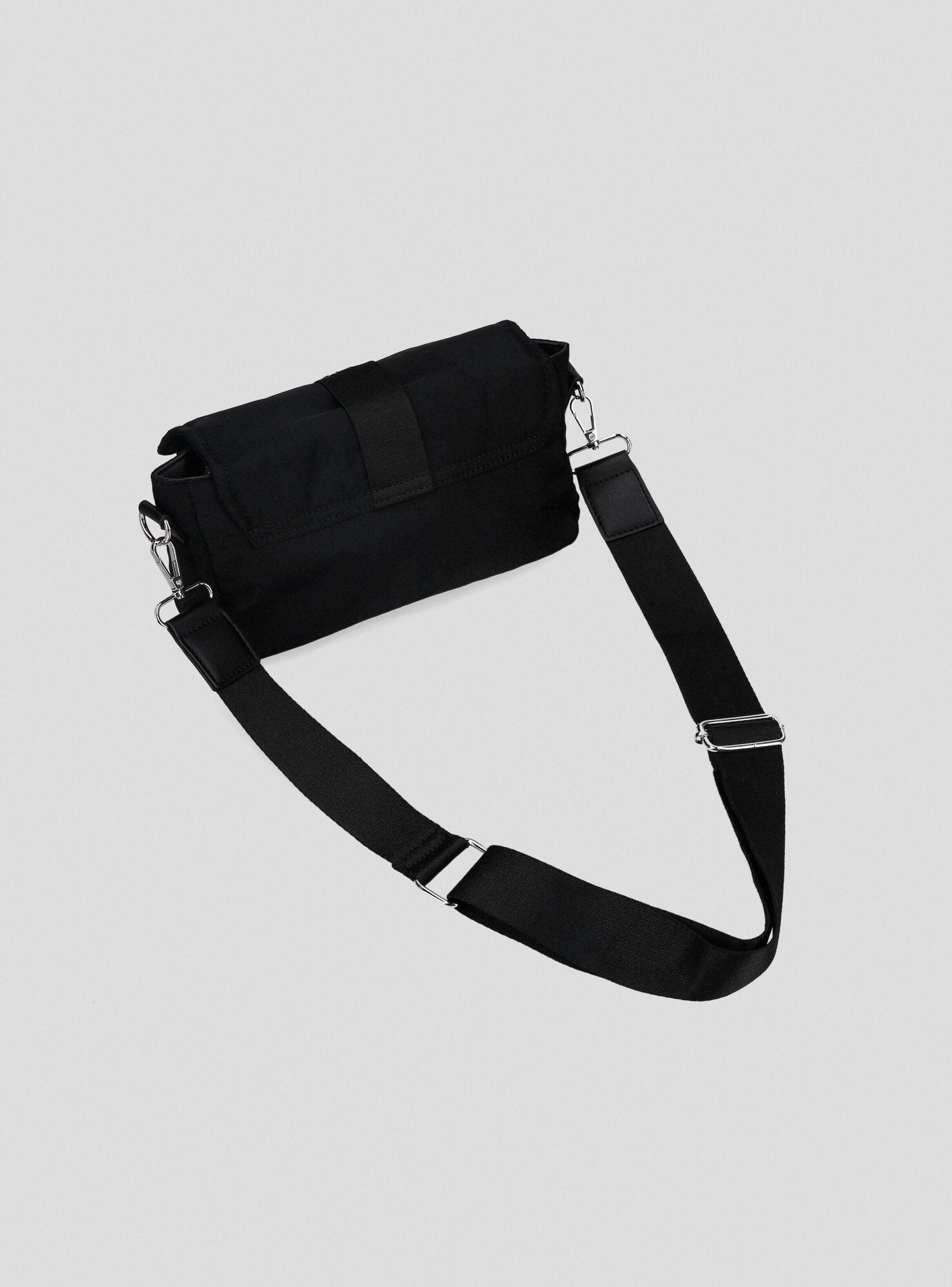 Cartera Crossbody Textil con Hebilla-2