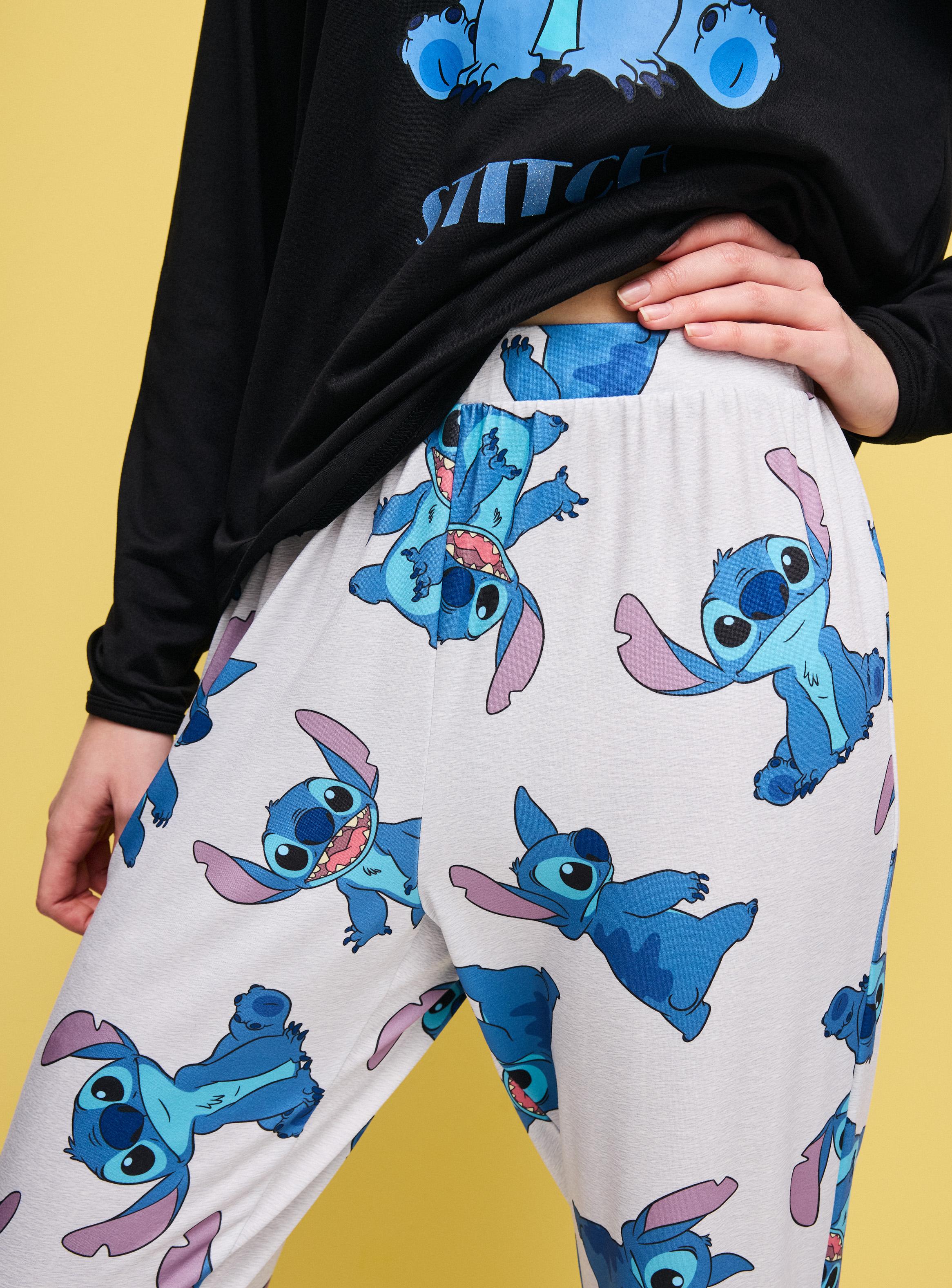 Pijama Disney Estampado Stitch-3