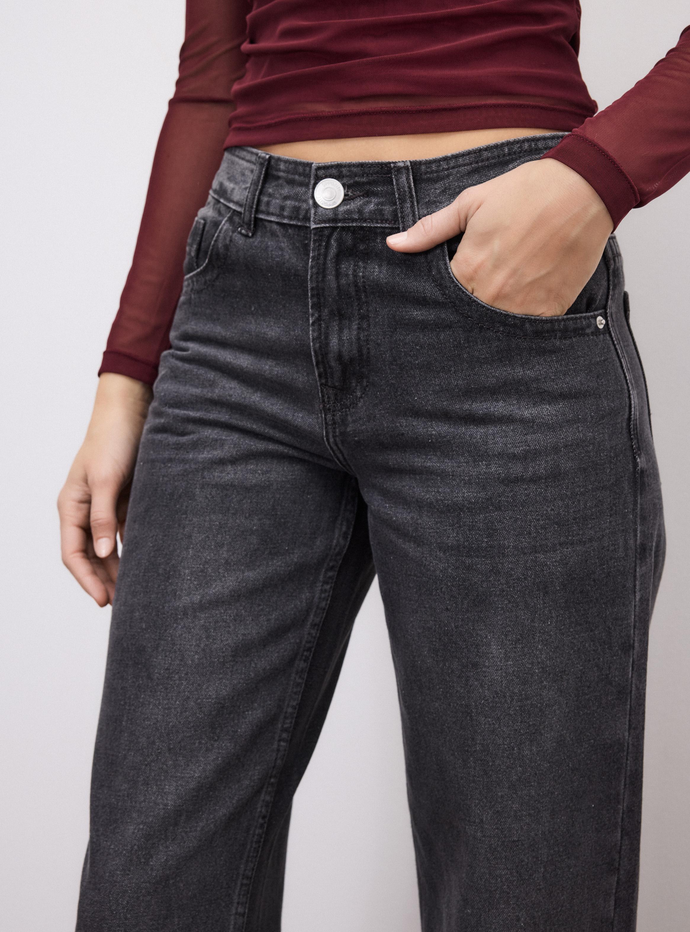 Jeans Wide Leg Basta Roll Up-2