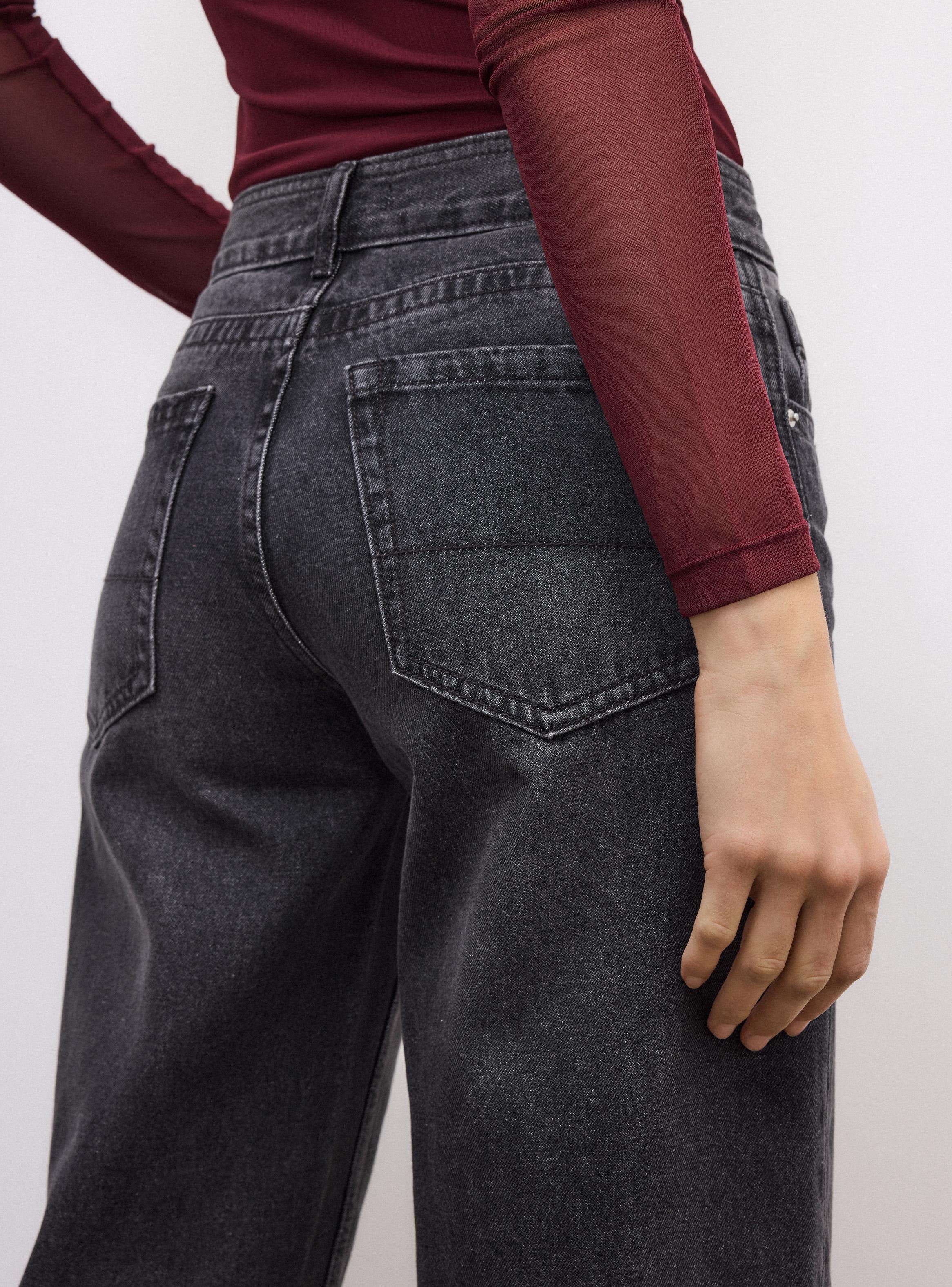 Jeans Wide Leg Basta Roll Up-3