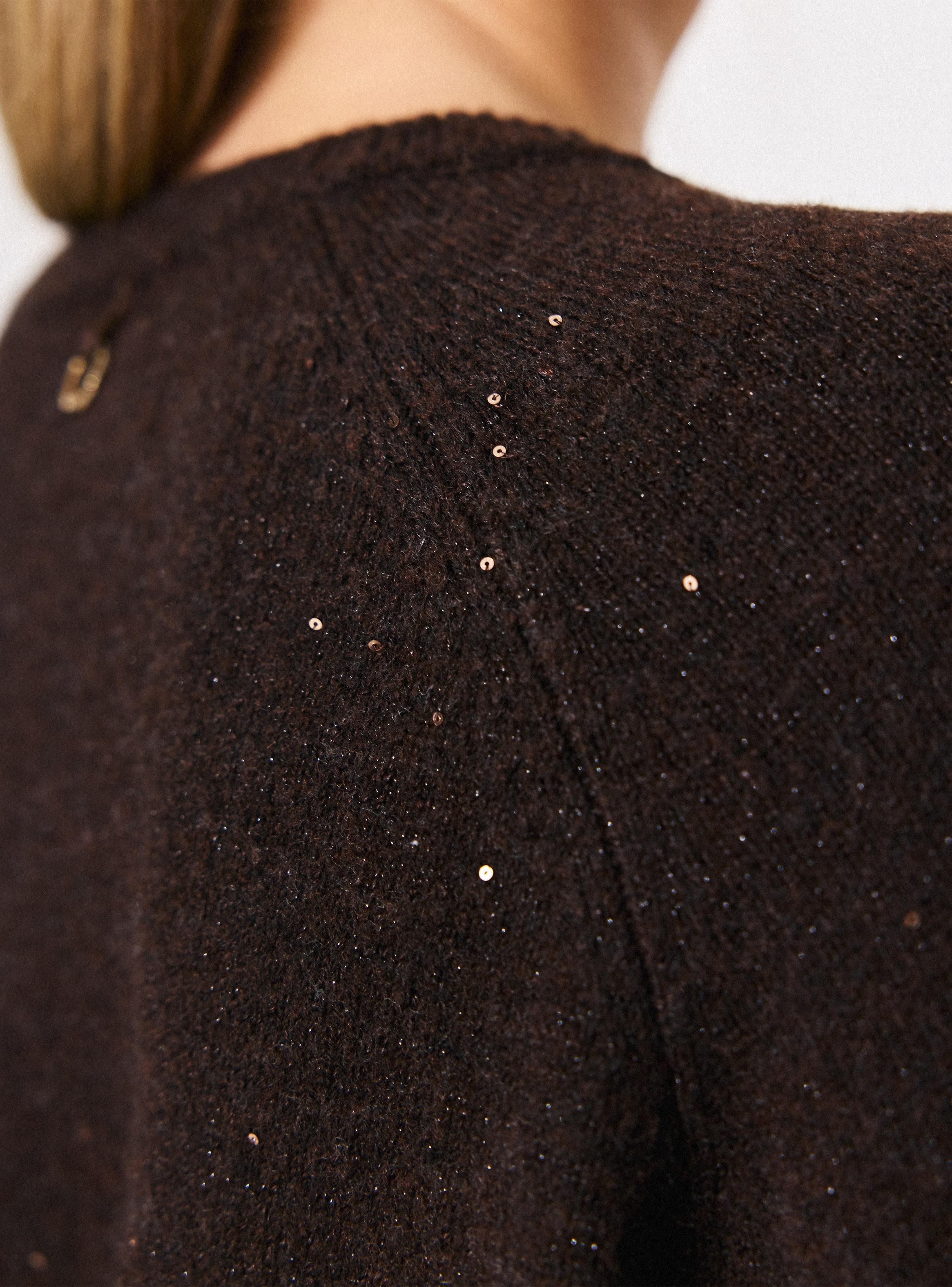 Sweater con Mini Lentejuelas en Hilado-3