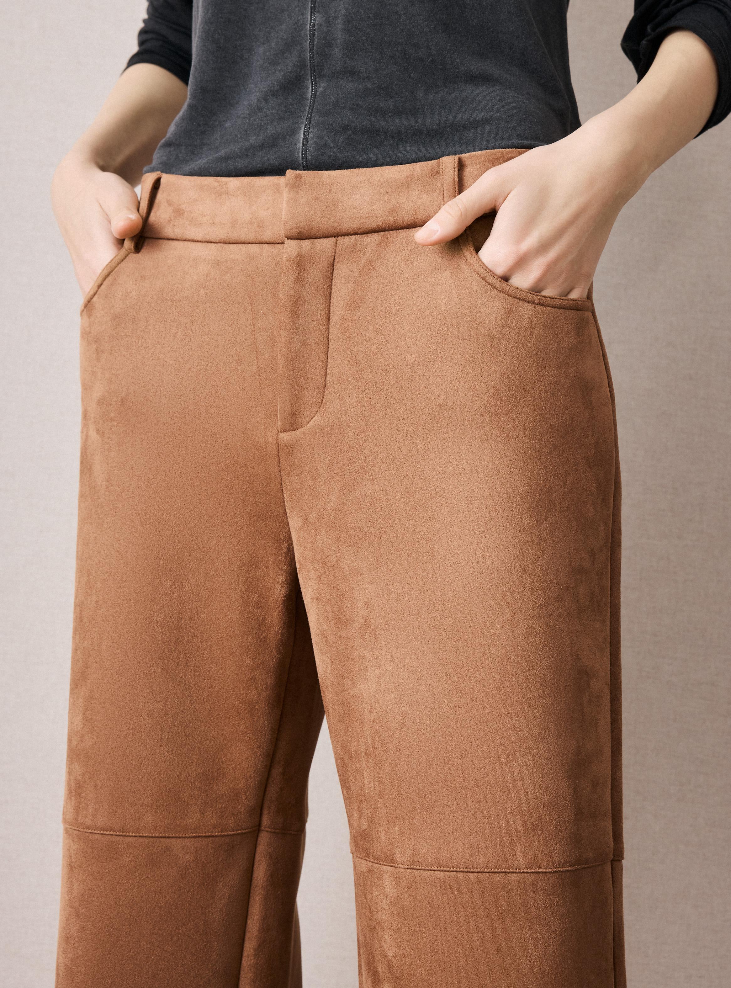 Pantalón de Gamuza Sintética-2