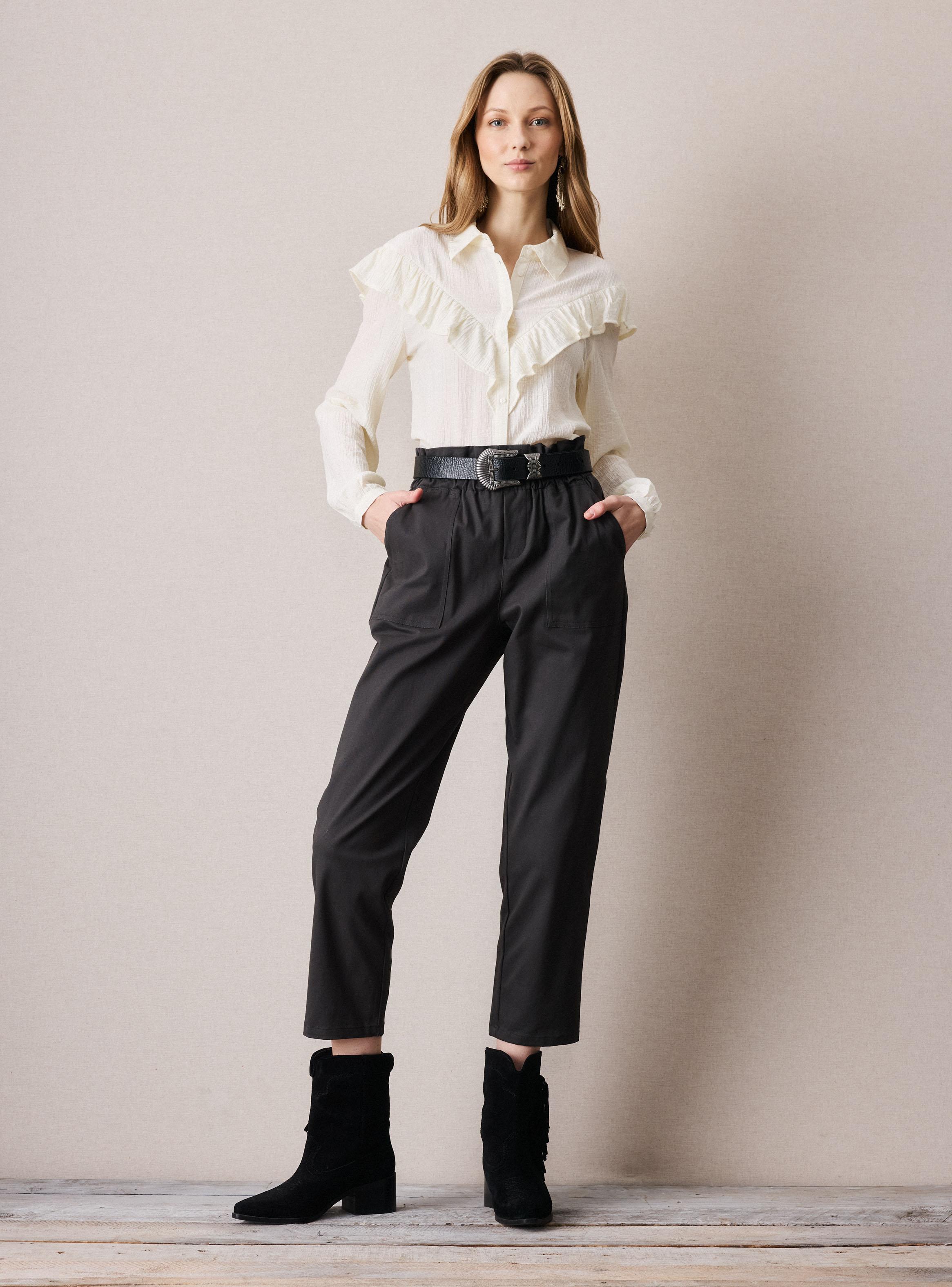 Pantalón Cintura Elasticada-4