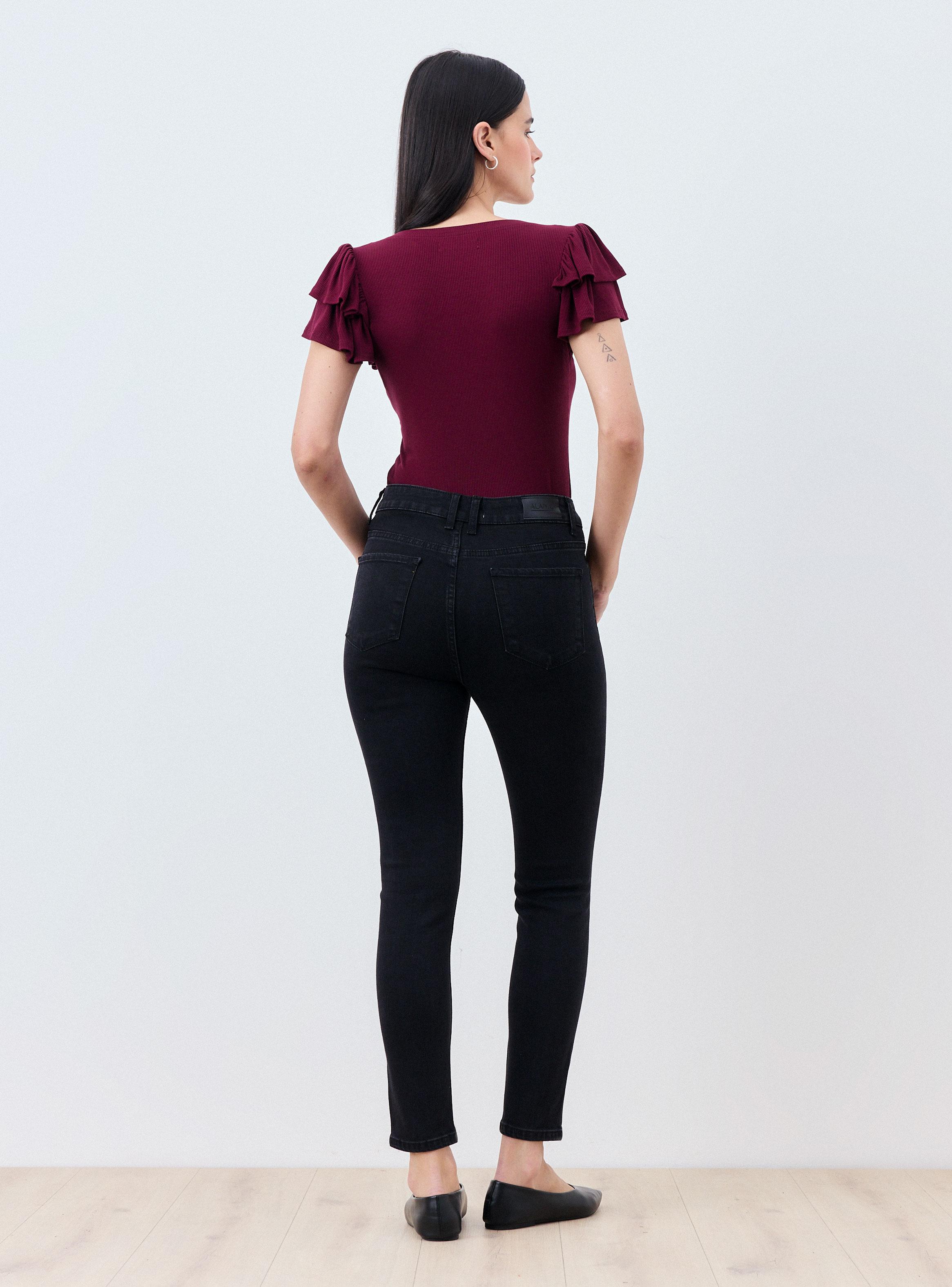 Jeans Skinny Lavado Clásico-5