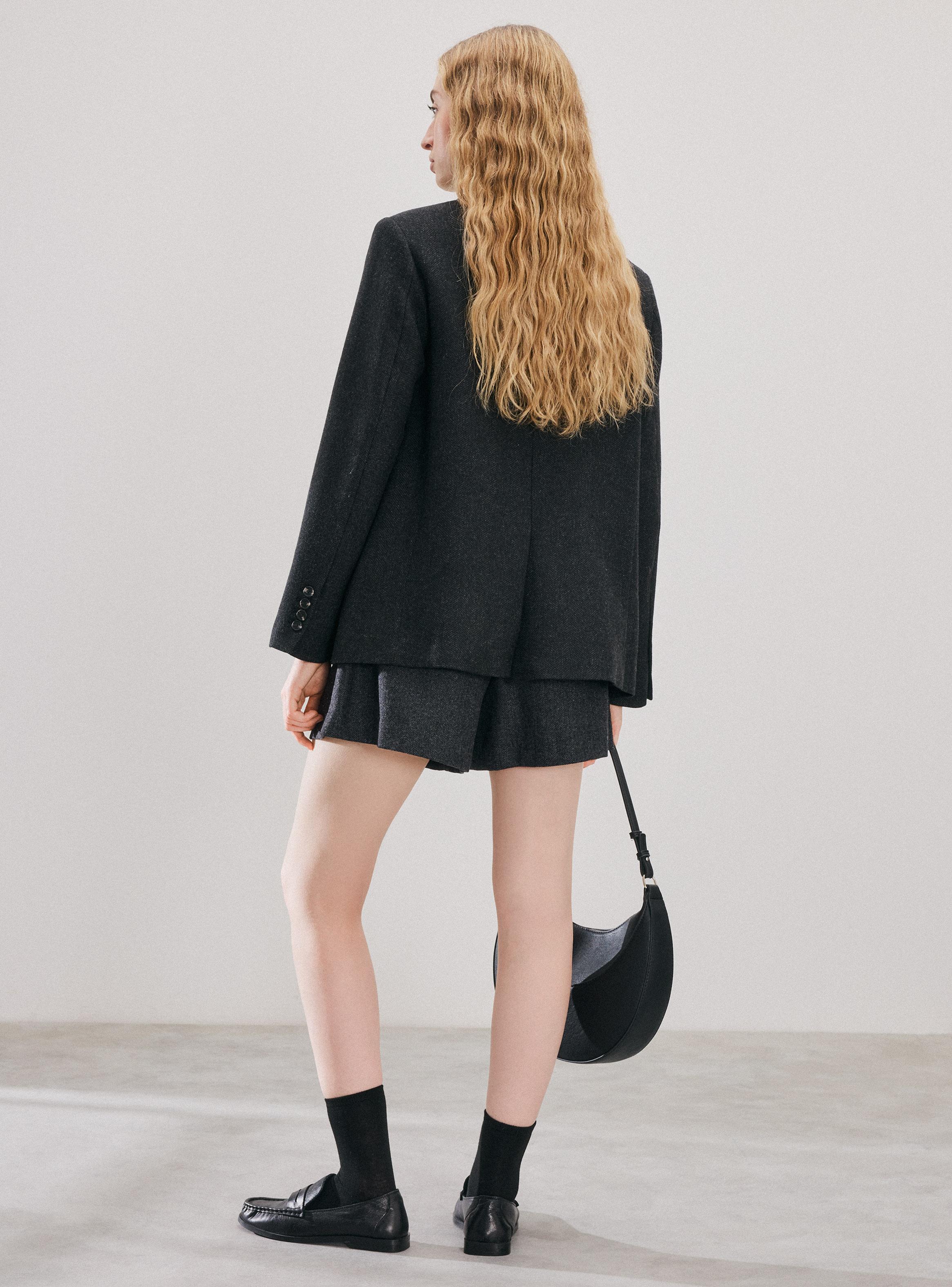 Short Tiro Alto con Bolsillos-5