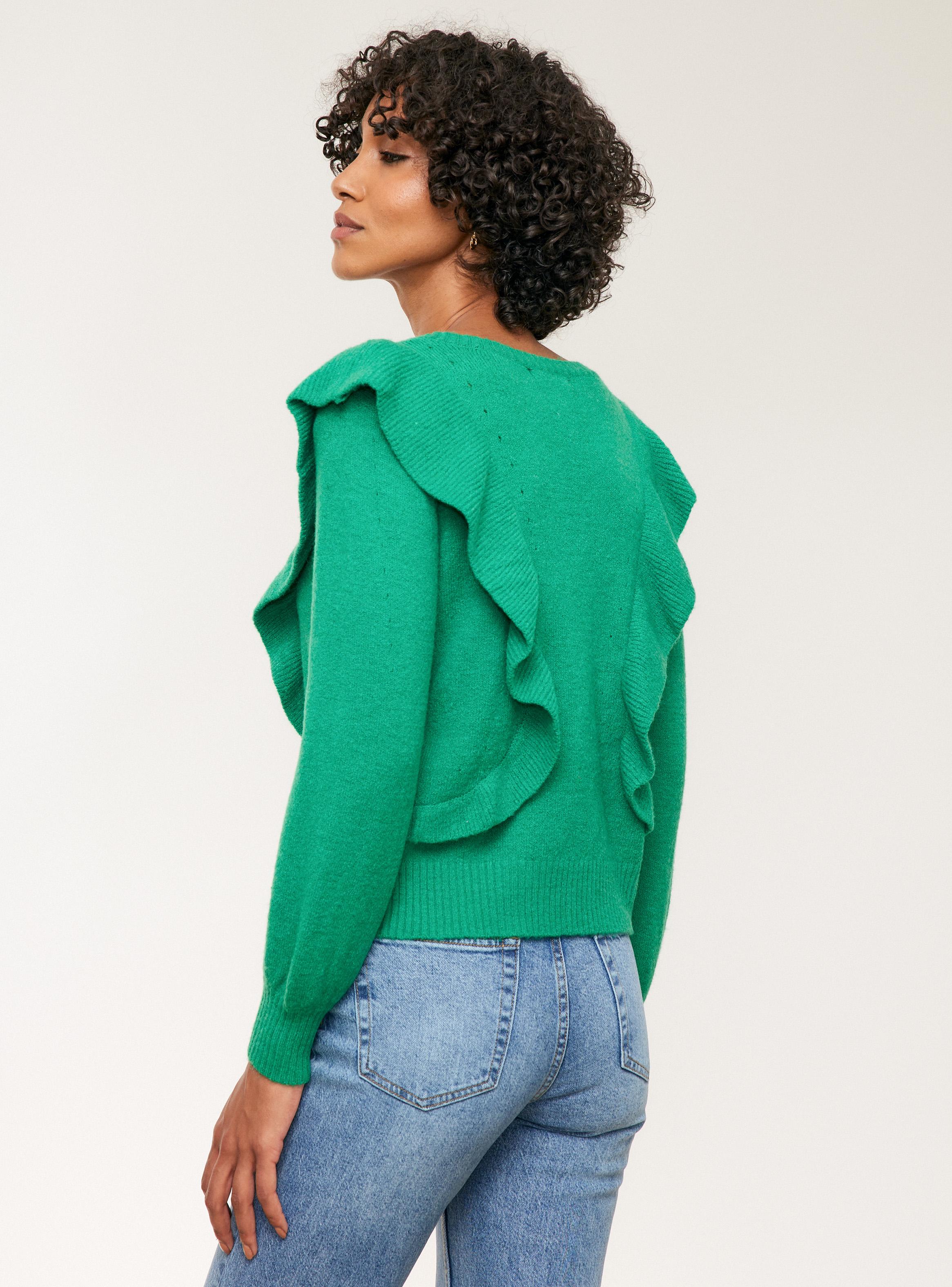 Sweater Vuelo Cuello Redondo-1