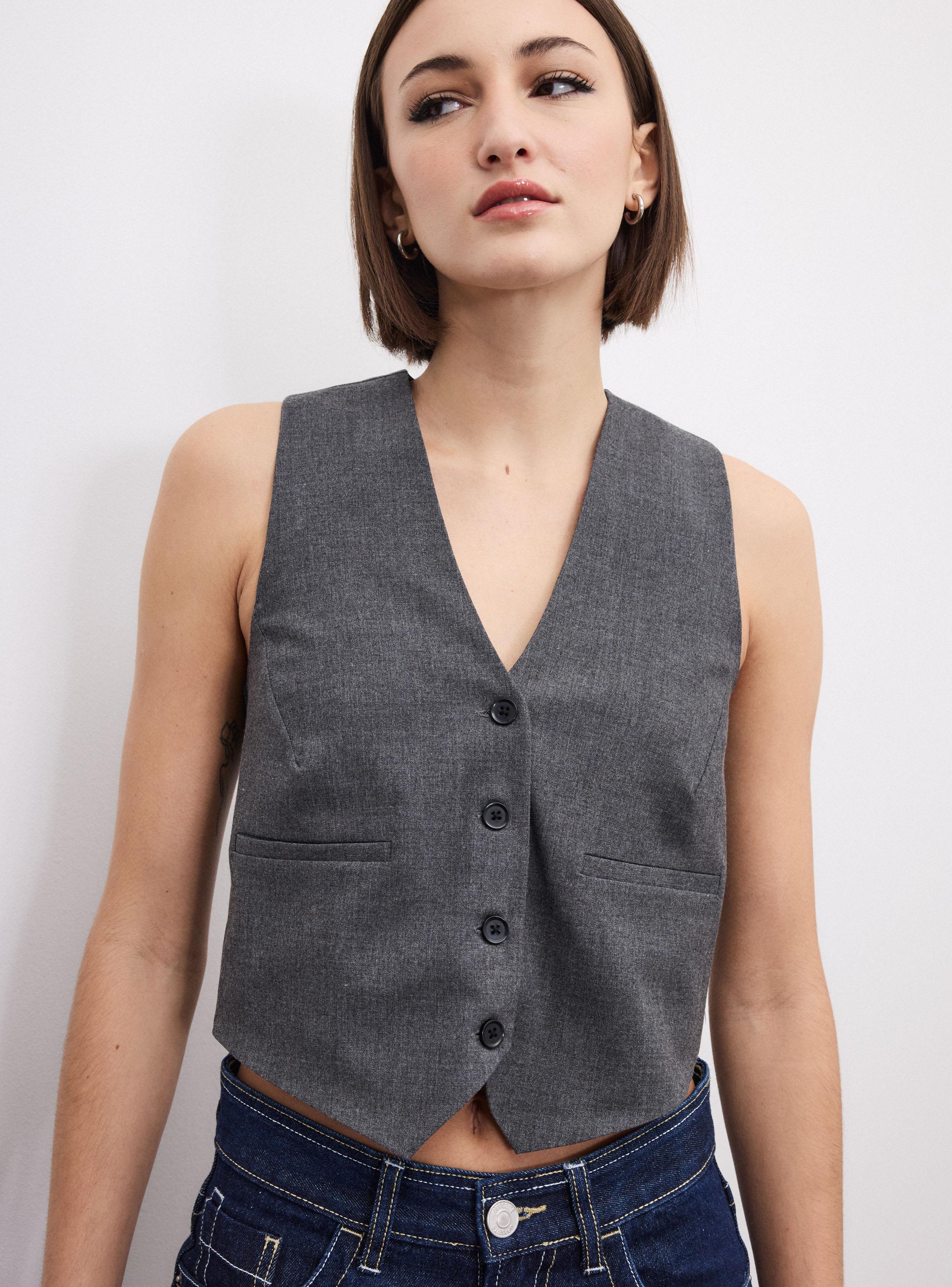 Blusa Tipo Vest Sastrero-2