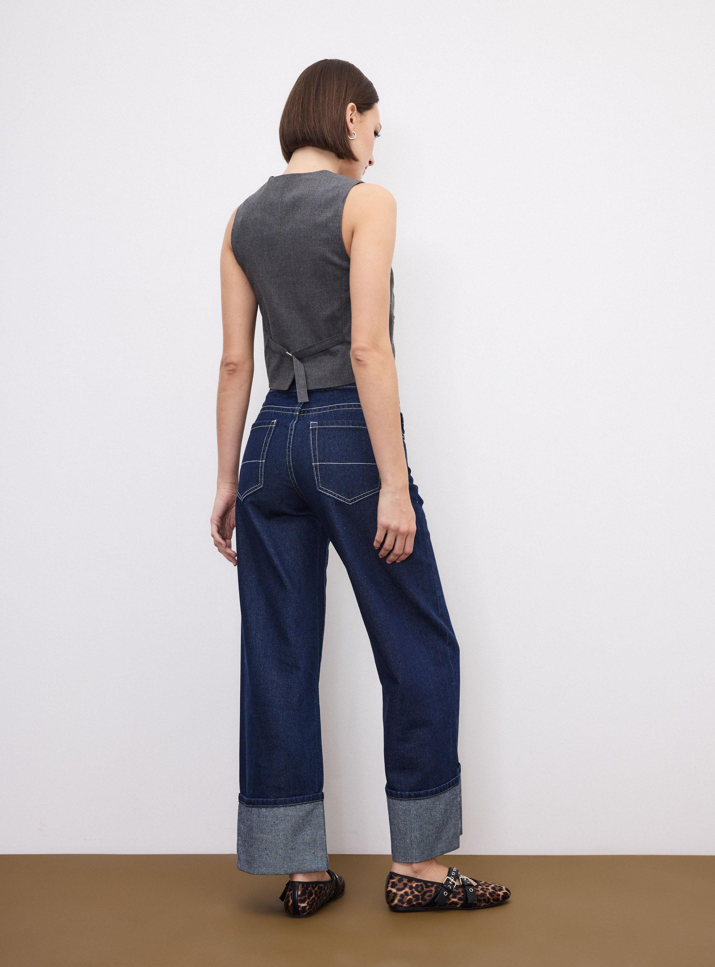 Blusa Tipo Vest Sastrero-5