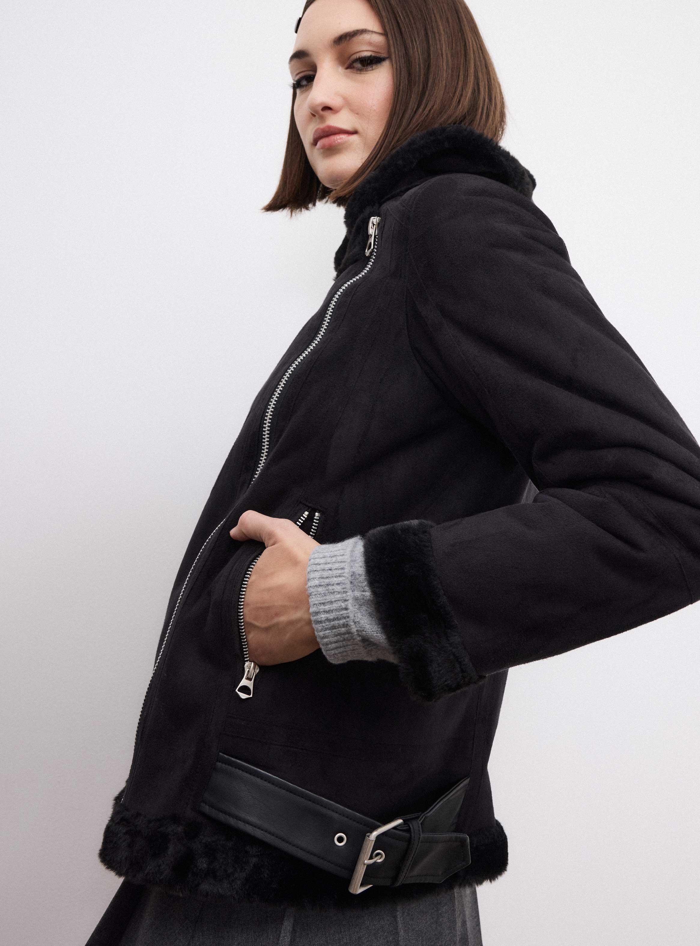 Chaqueta Aviadora Oversize-2