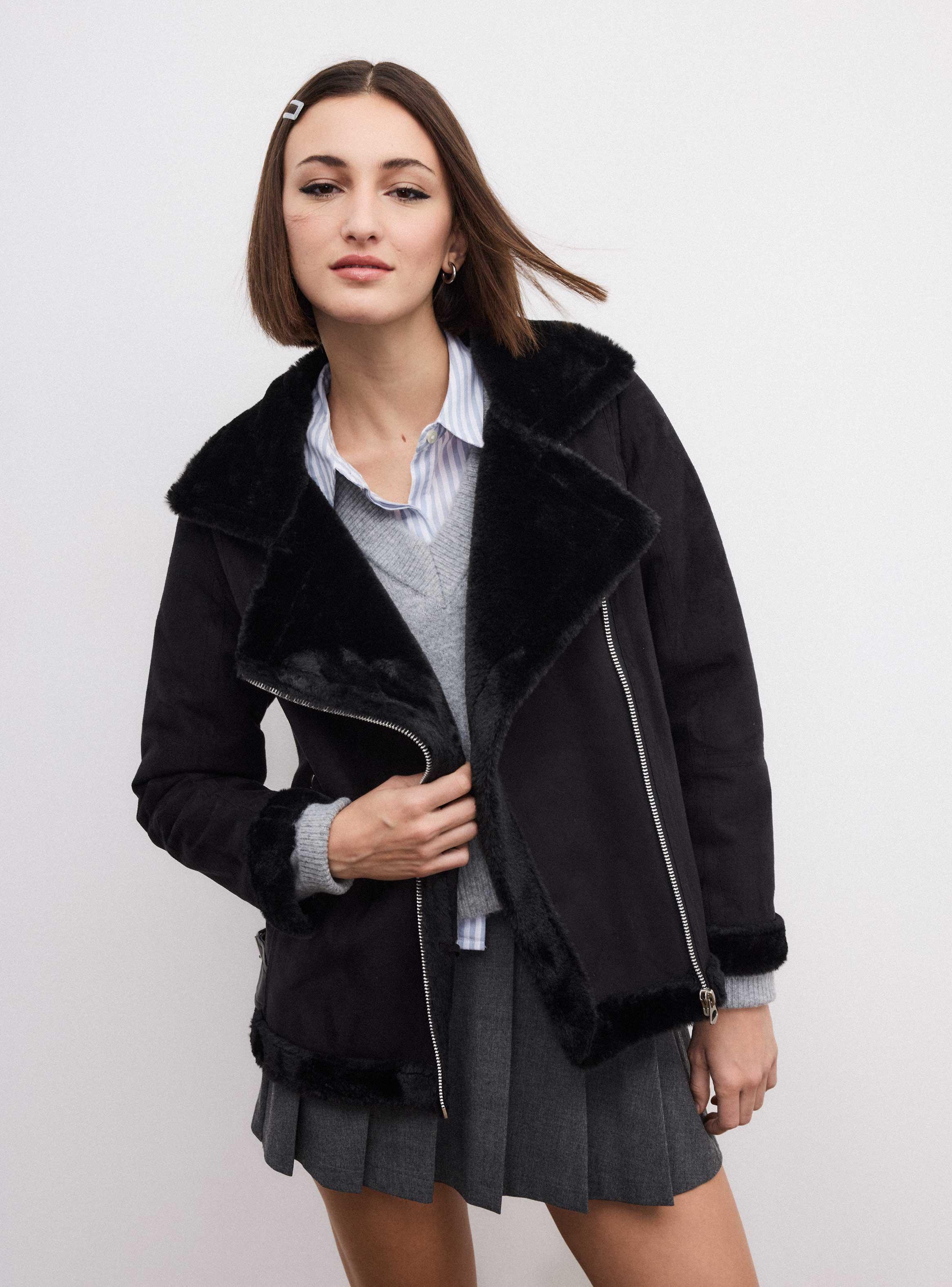 Chaqueta Aviadora Oversize-0