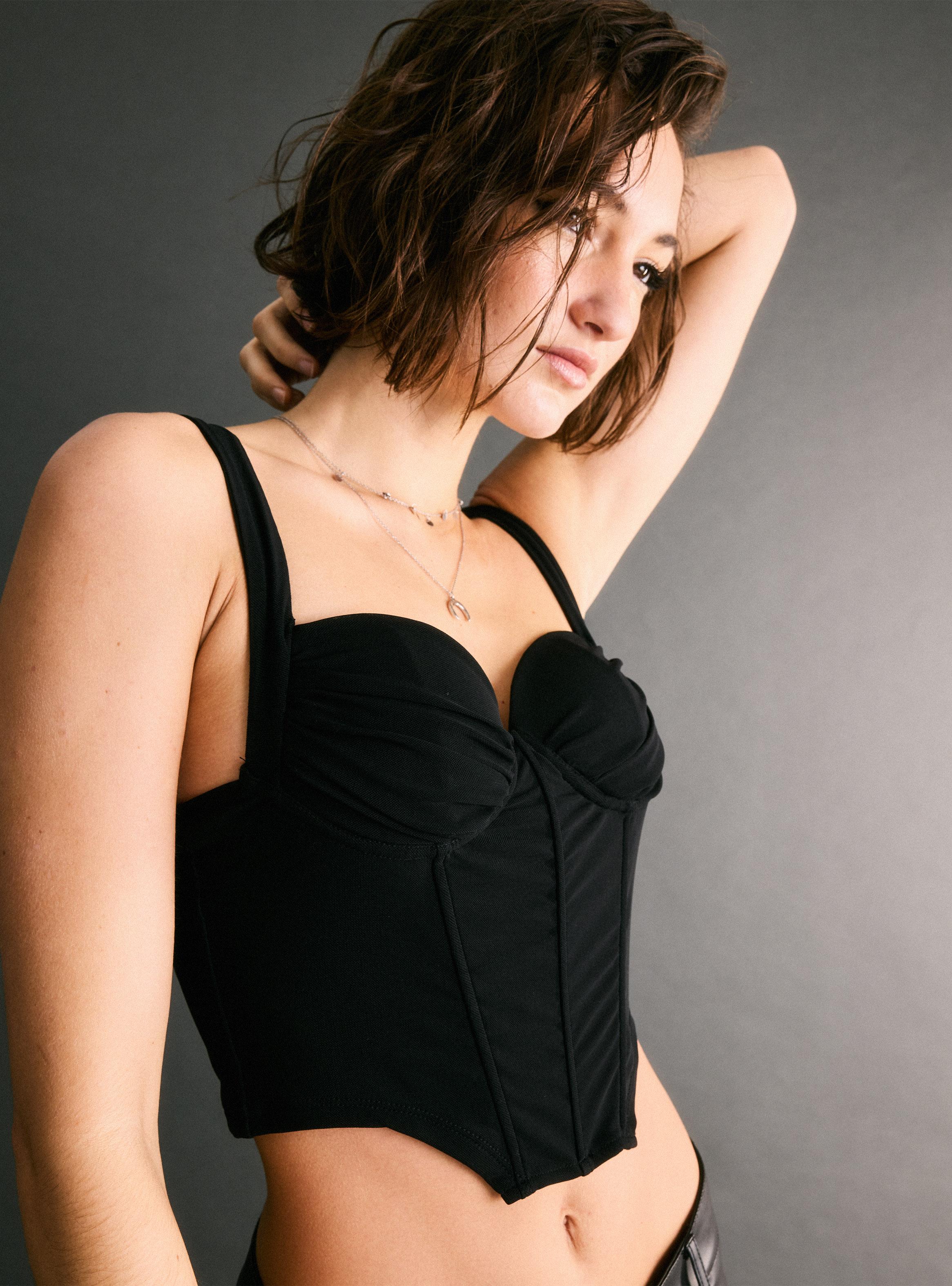 Polera Corset Tirantes Anchos-2