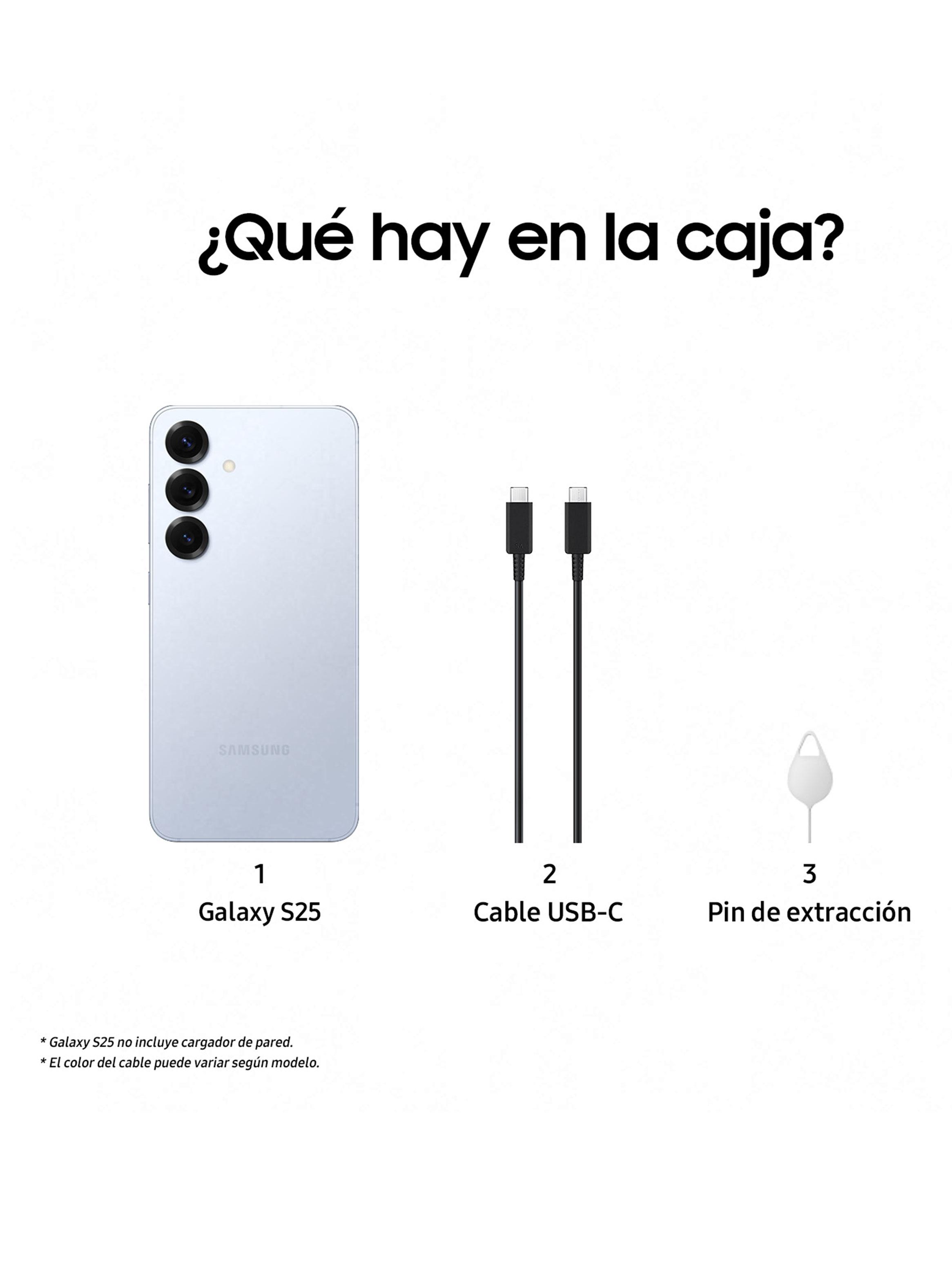Smartphone Galaxy S25 256GB 6.2" Icyblue Liberado-4
