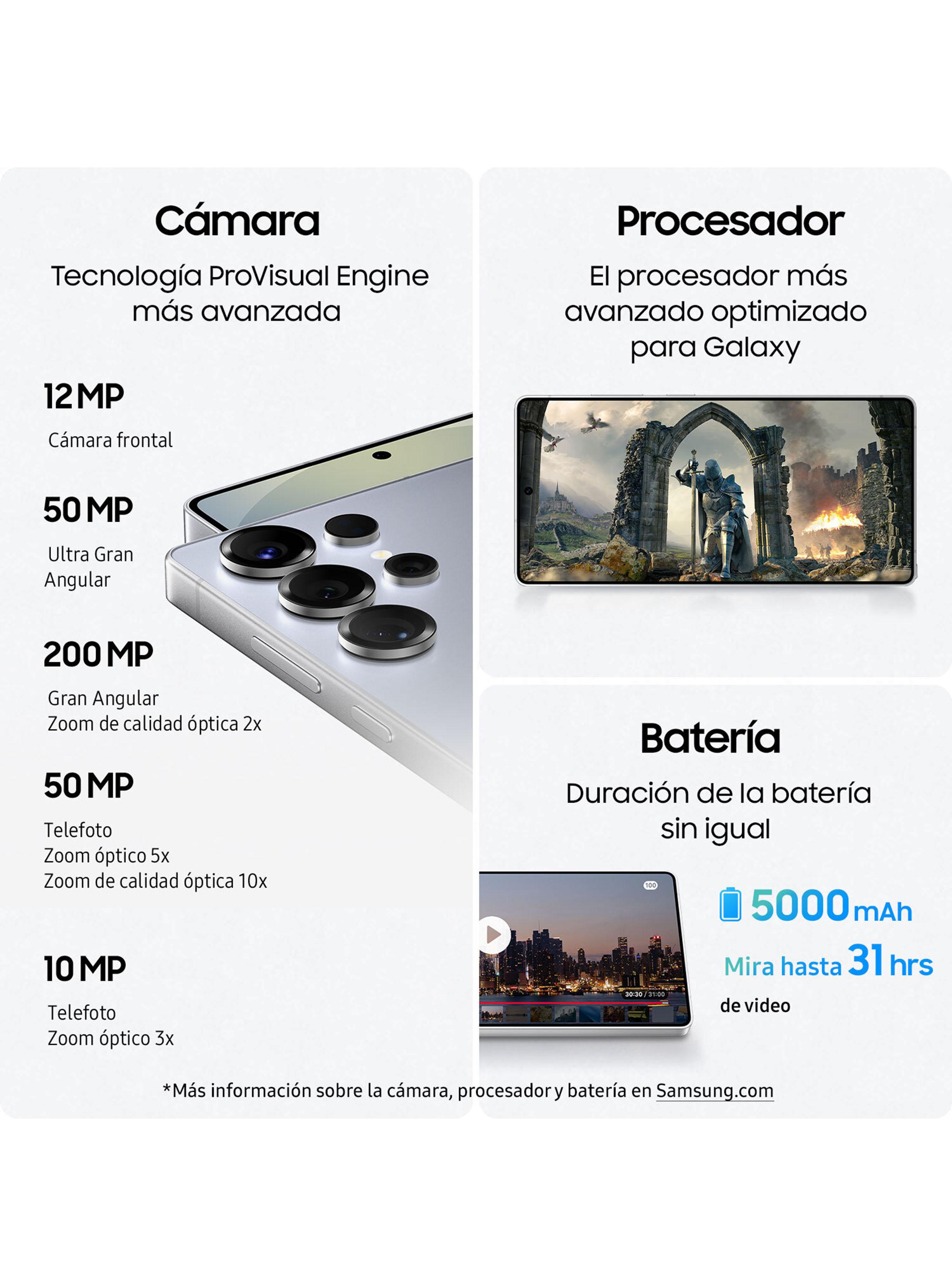 Smartphone Galaxy S25 Ultra 256GB 6.9" Titanium Black Liberado-6